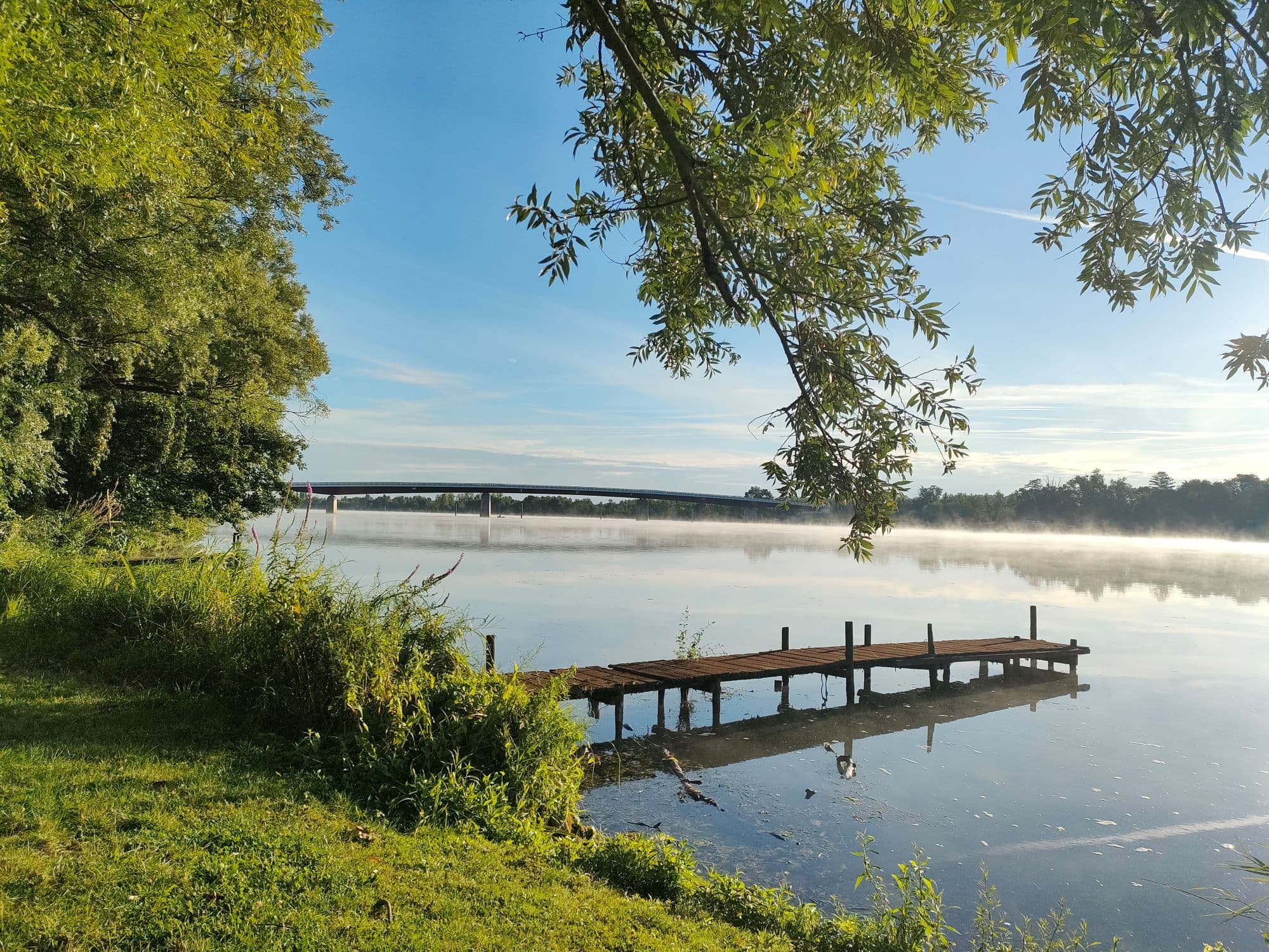 A scenery from Camping La Clé de Saône