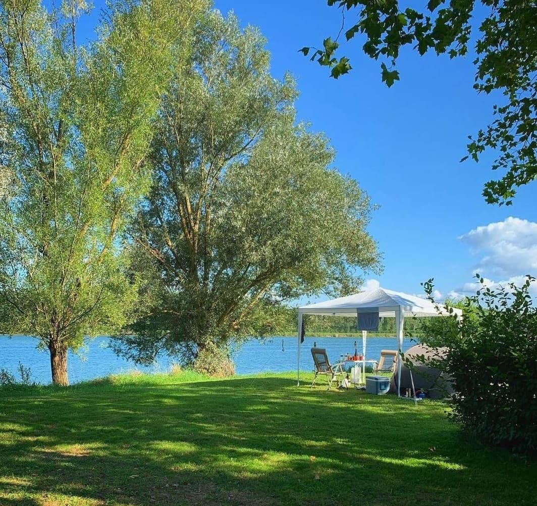 A scenery from Camping La Clé de Saône
