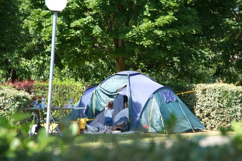 A scenery from Camping le Futuriste
