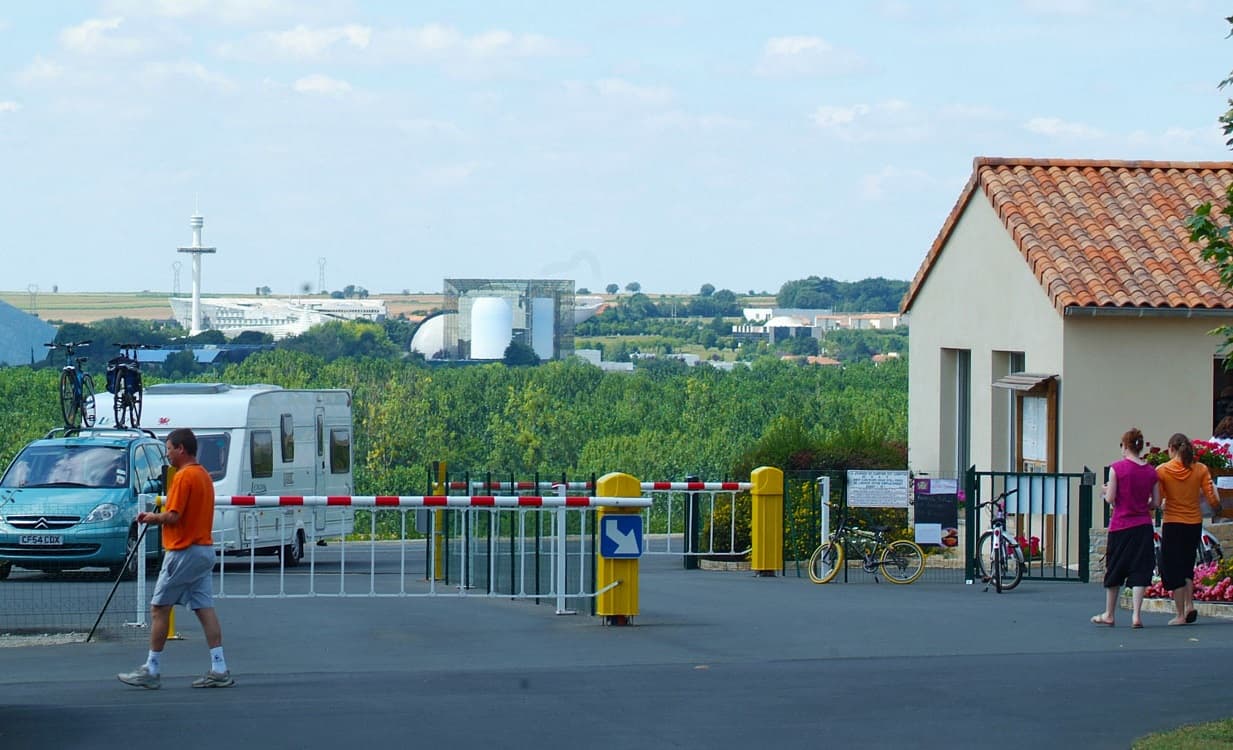 A scenery from Camping le Futuriste