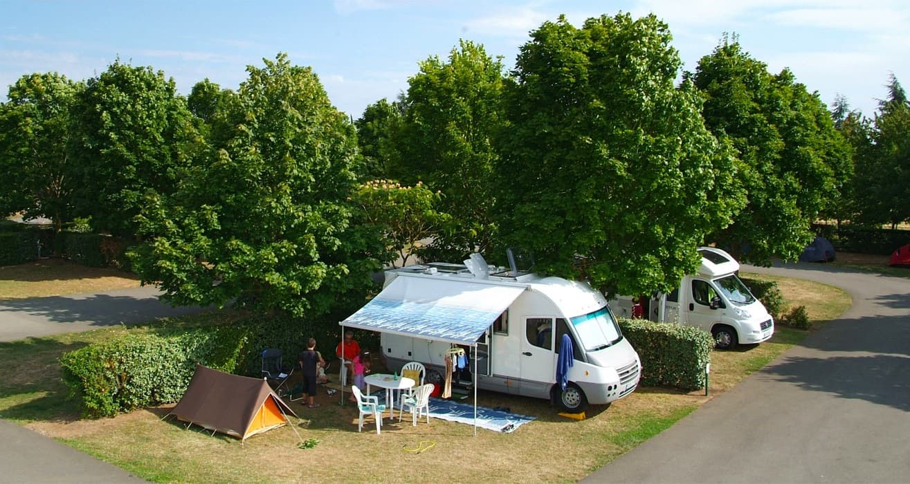 A scenery from Camping le Futuriste