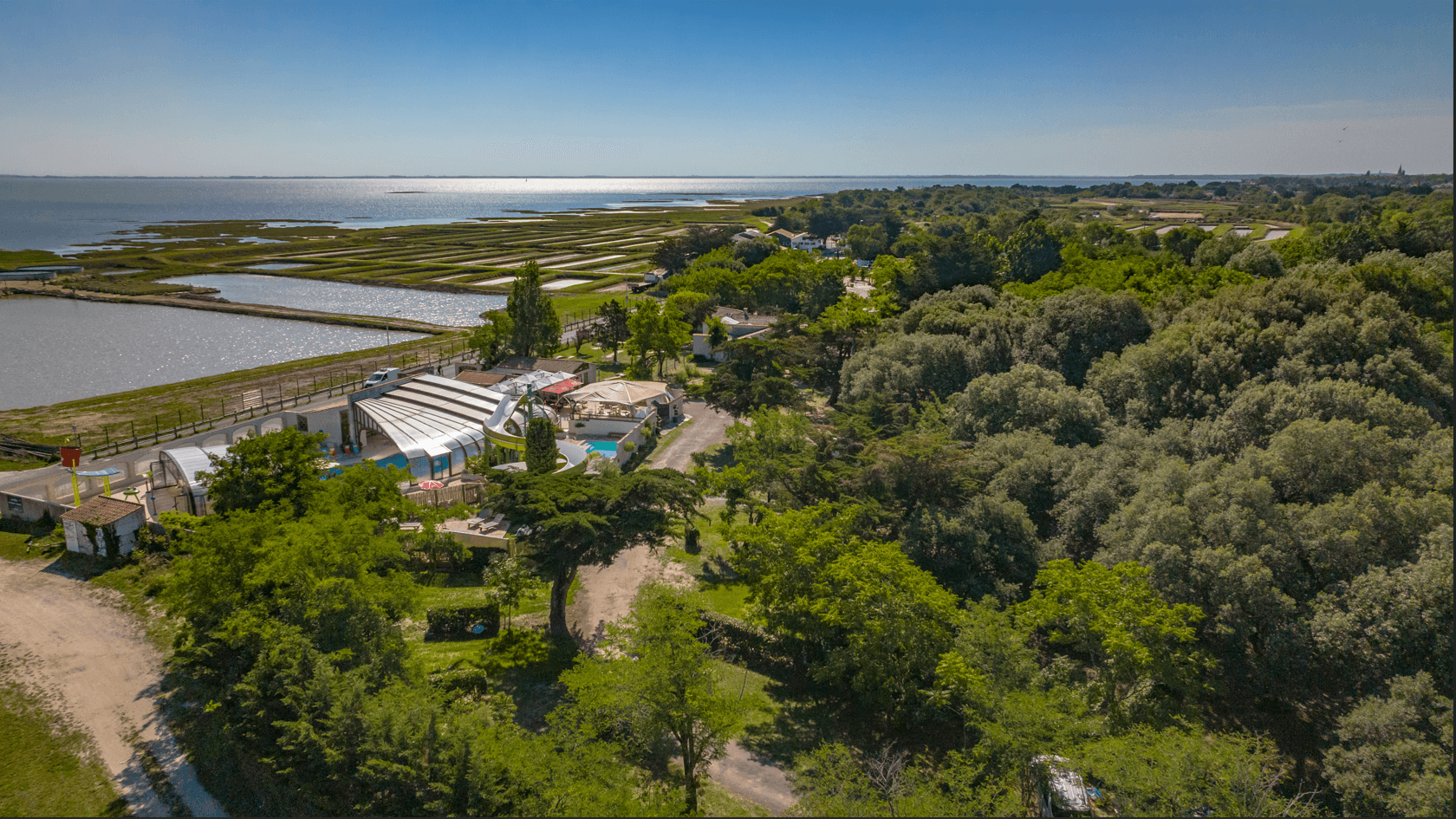 A scenery from Camping La Brande