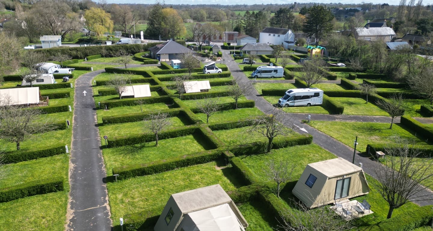 A scenery from Camping Onlycamp Sous Les Pommiers