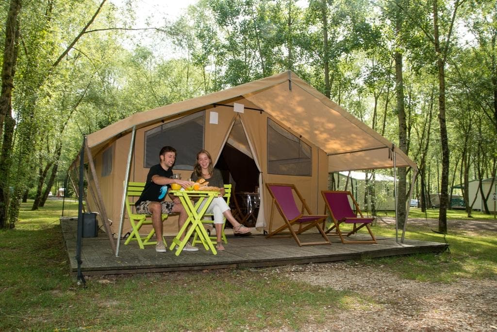 A scenery from Camping Les Saules