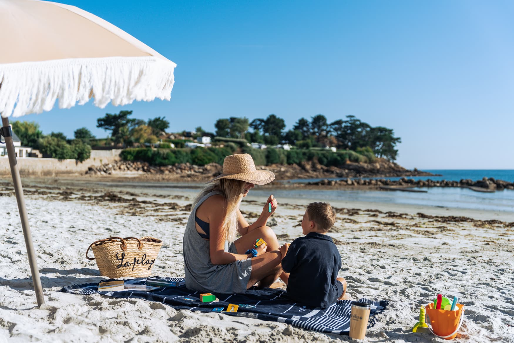 A scenery from Camping Baie de Saint Pol