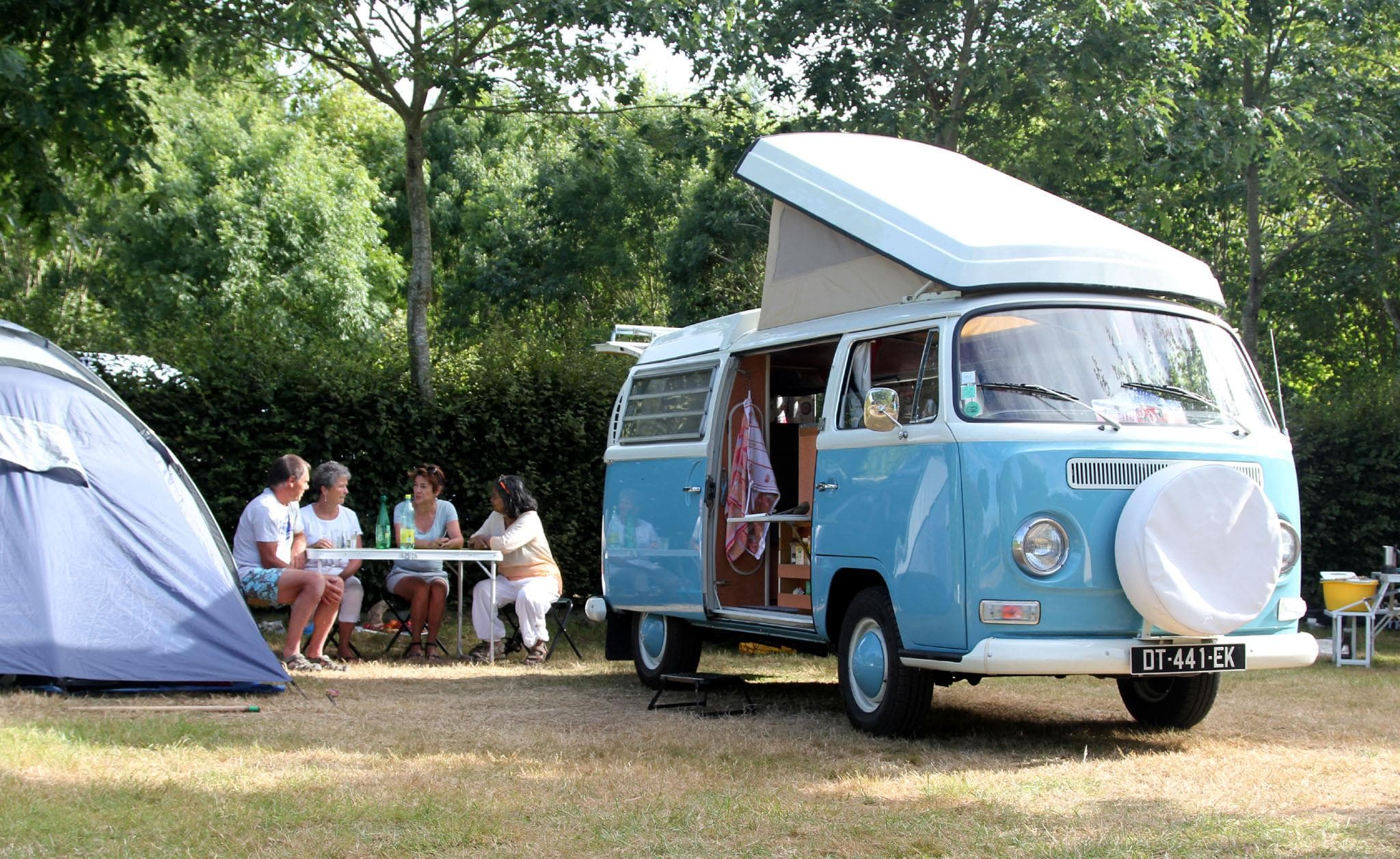 A scenery from Camping La Ferme de Lann Hoedic