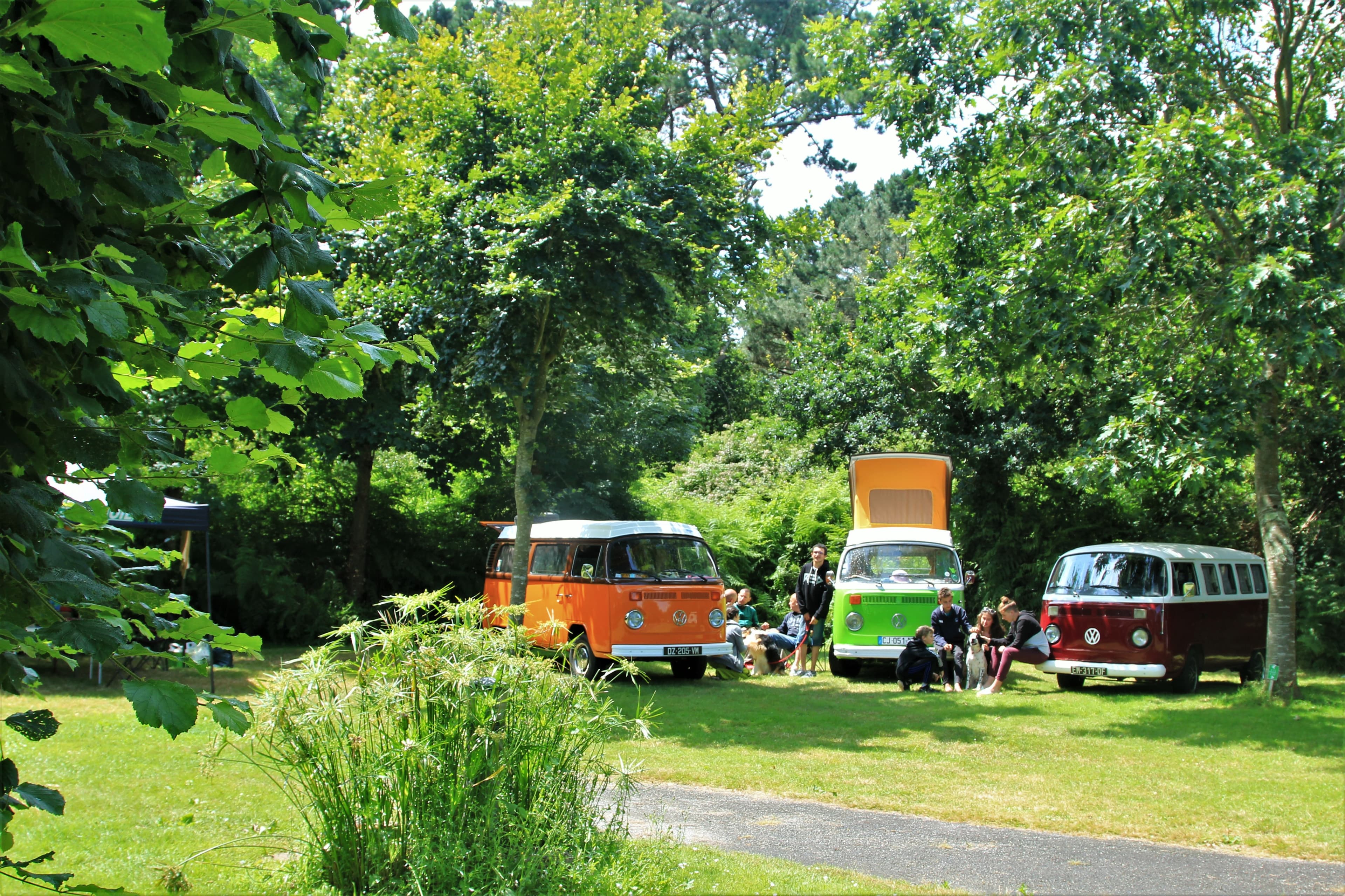 A scenery from Camping La Ferme de Lann Hoedic