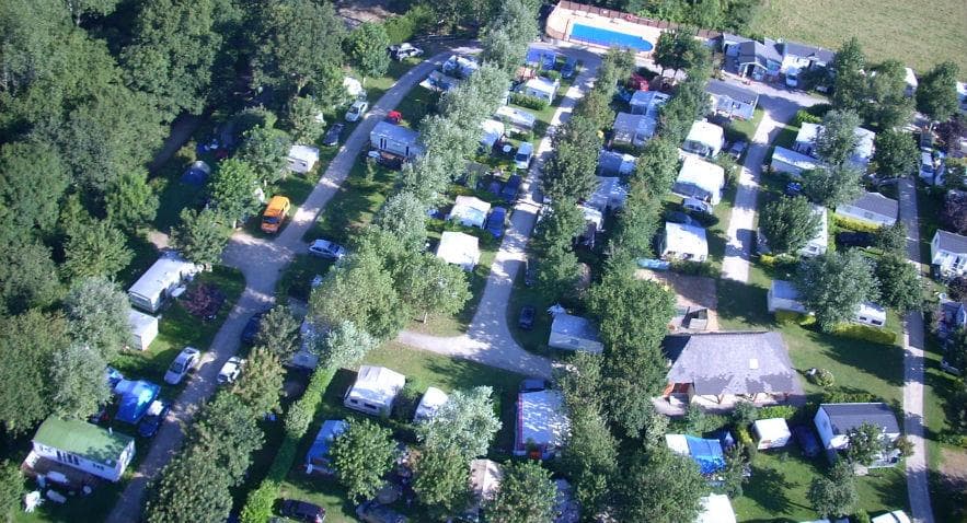 A scenery from Camping de Kervoen