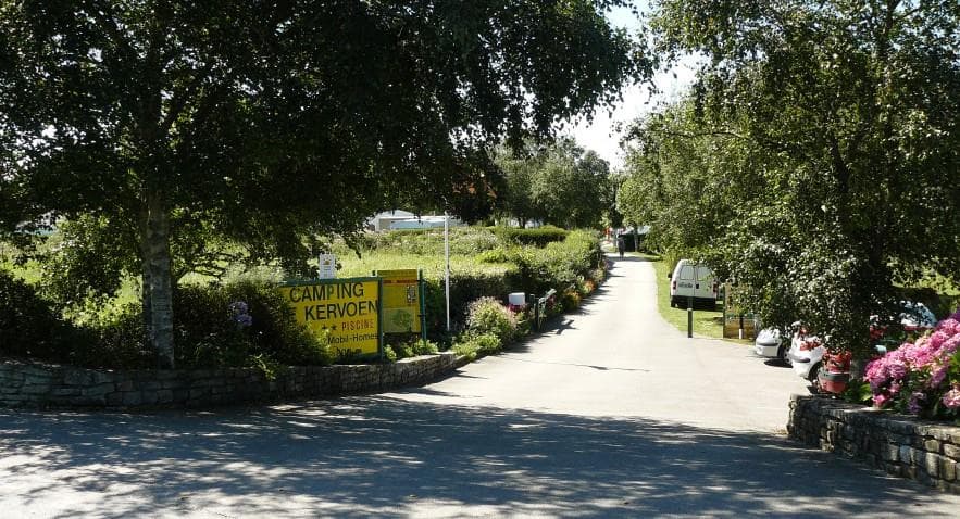 A scenery from Camping de Kervoen