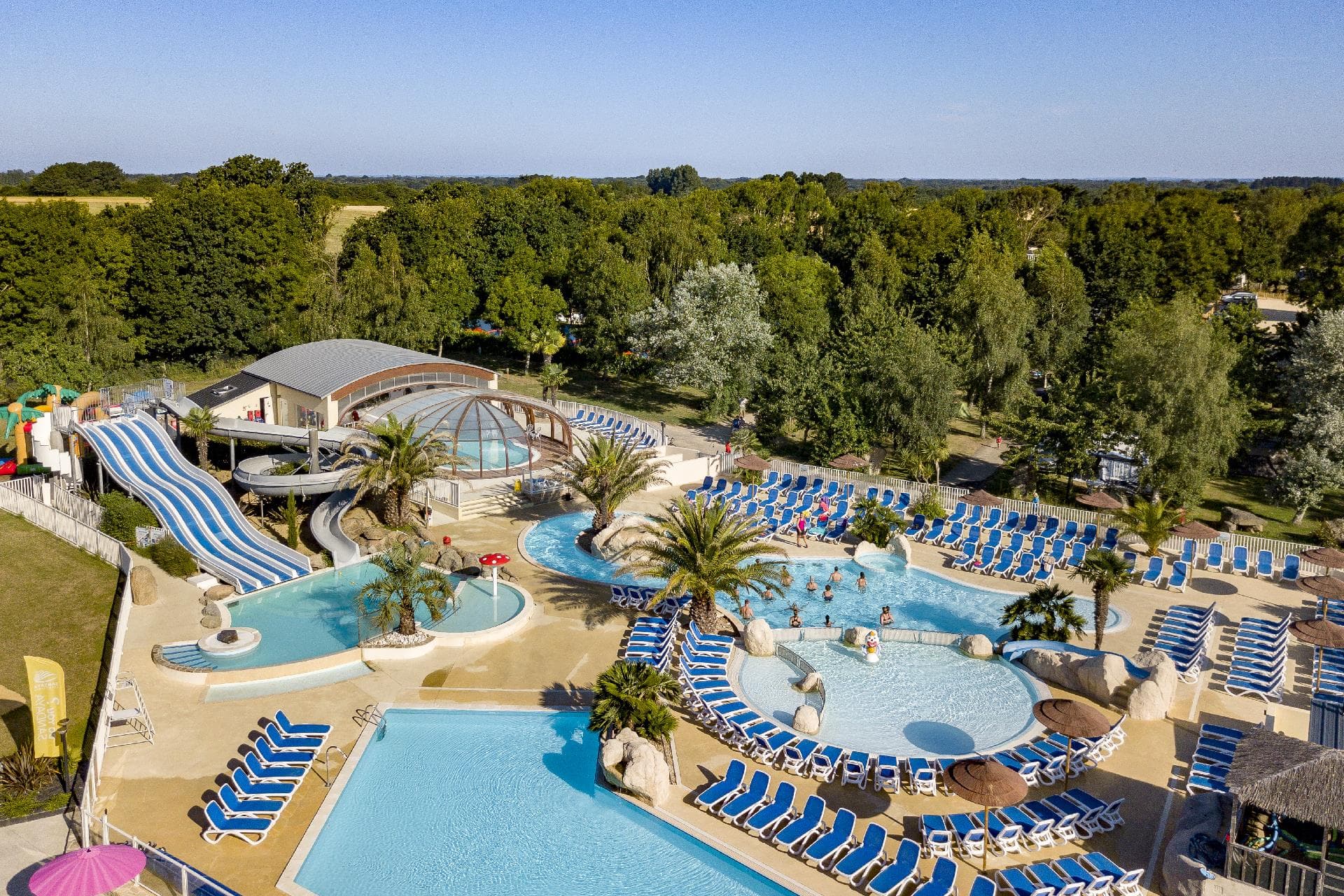 A scenery from Camping Sandaya Deux Fontaines