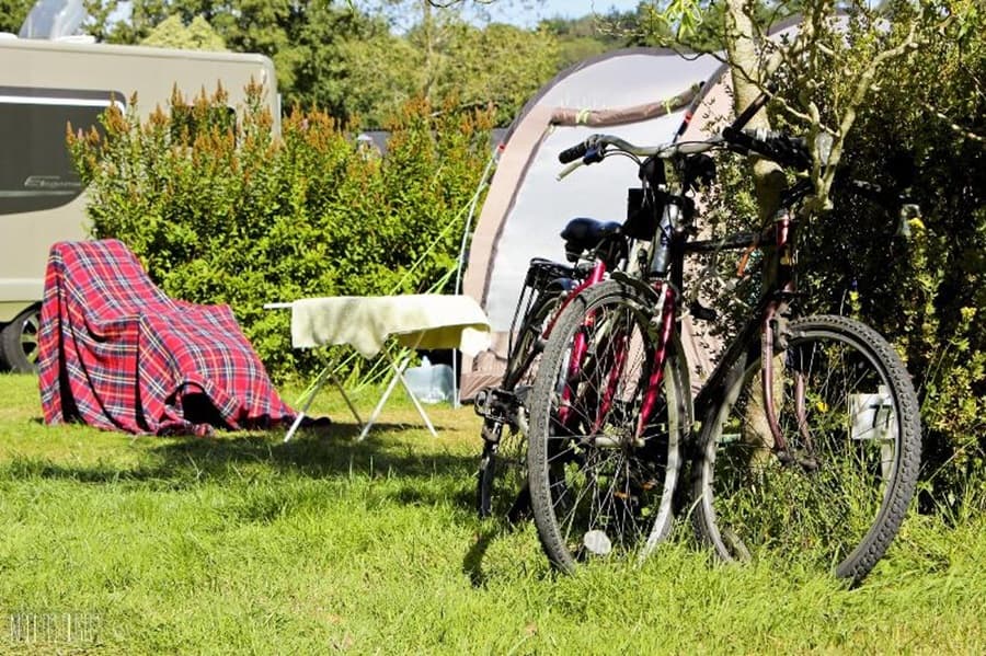 A scenery from Camping La Baie de Terenez