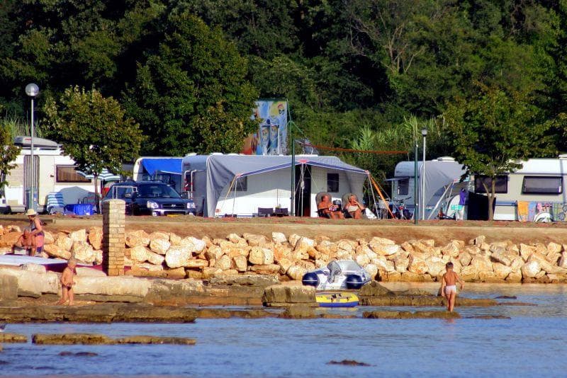A scenery from Camping Finida
