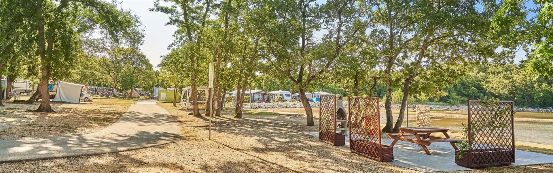A scenery from Camping Finida