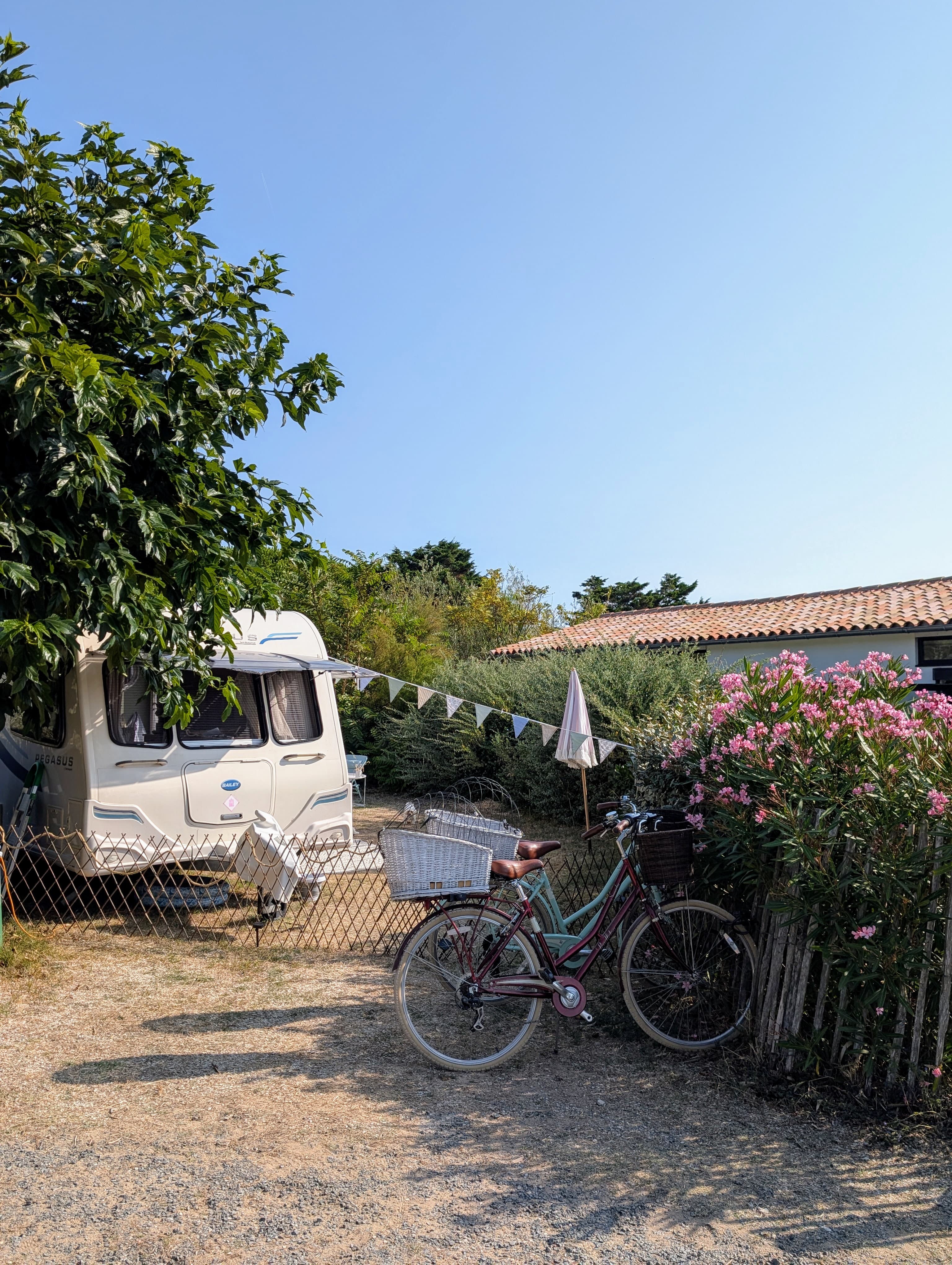 A scenery from Camping Les Baleines