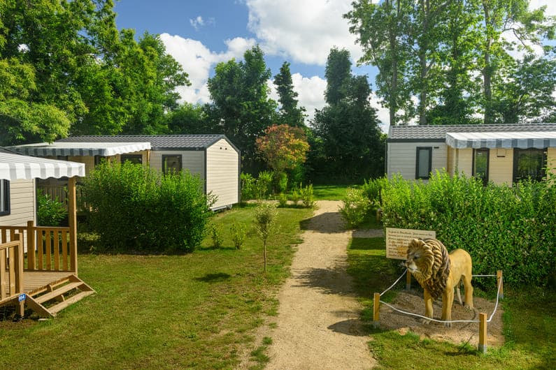A scenery from Flower Camping le Kergariou
