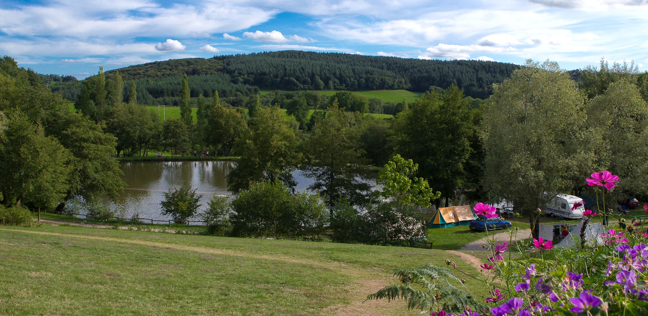 A scenery from Camping LA FOUGERAIE