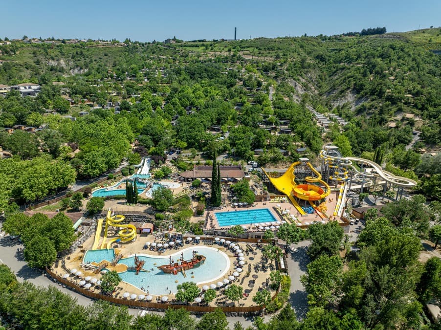 A scenery from Camping Le Pommier