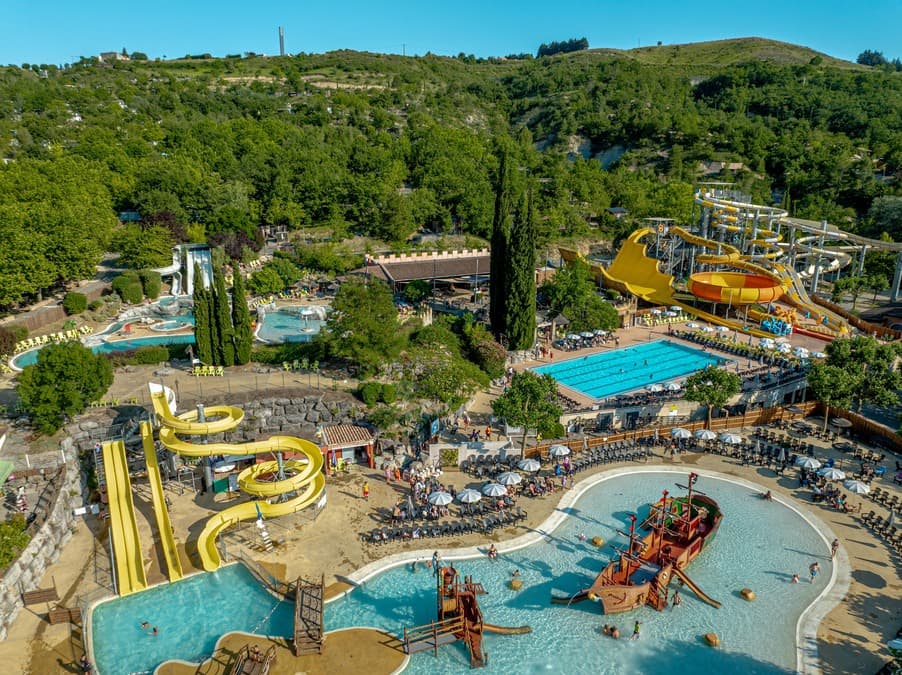A scenery from Camping Le Pommier