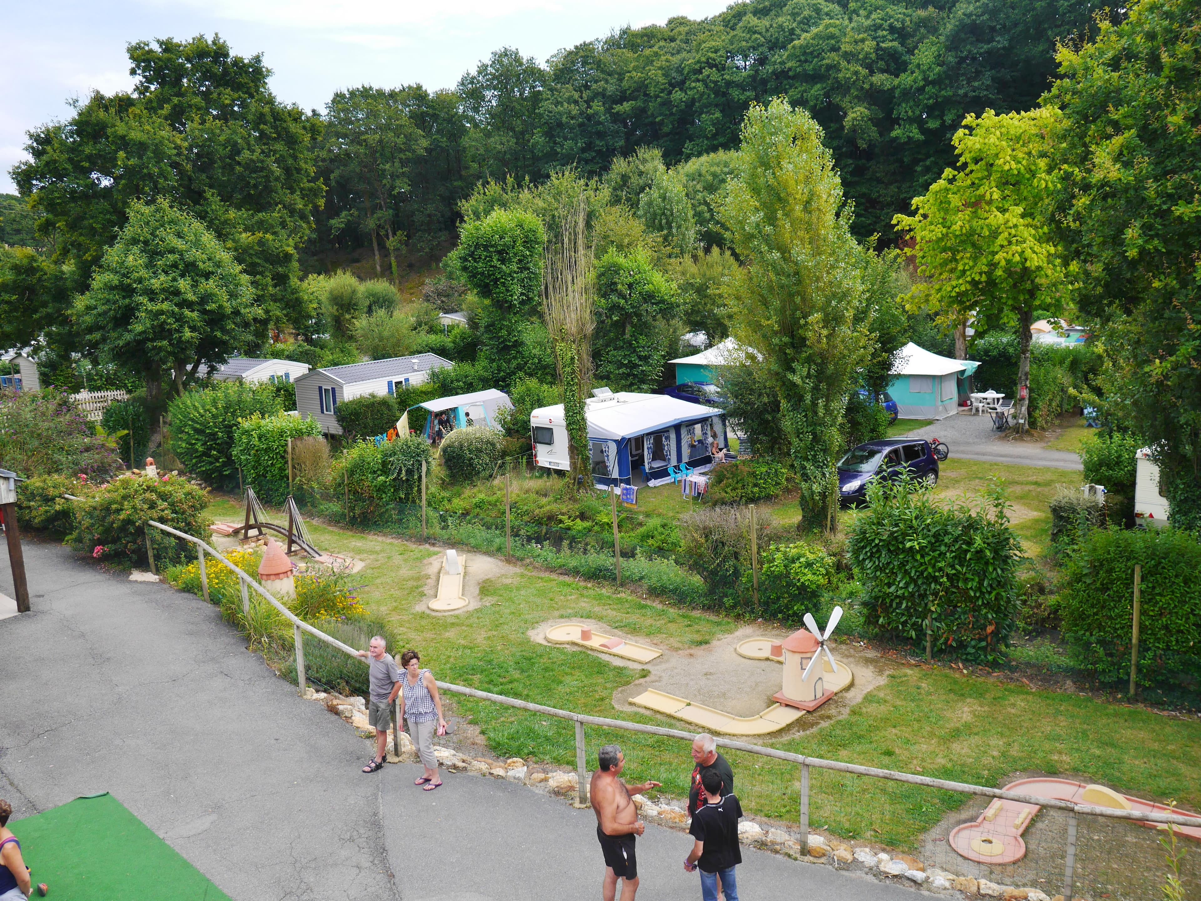A scenery from Camping Le Moulin de Cadillac