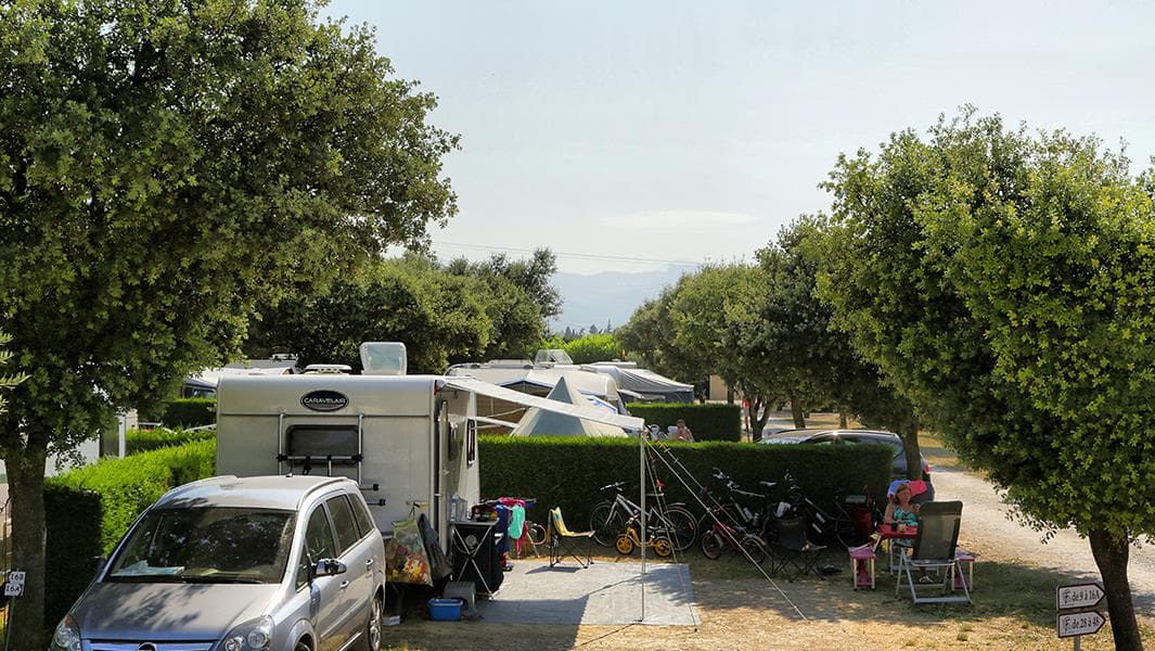 A scenery from Camping des Favards