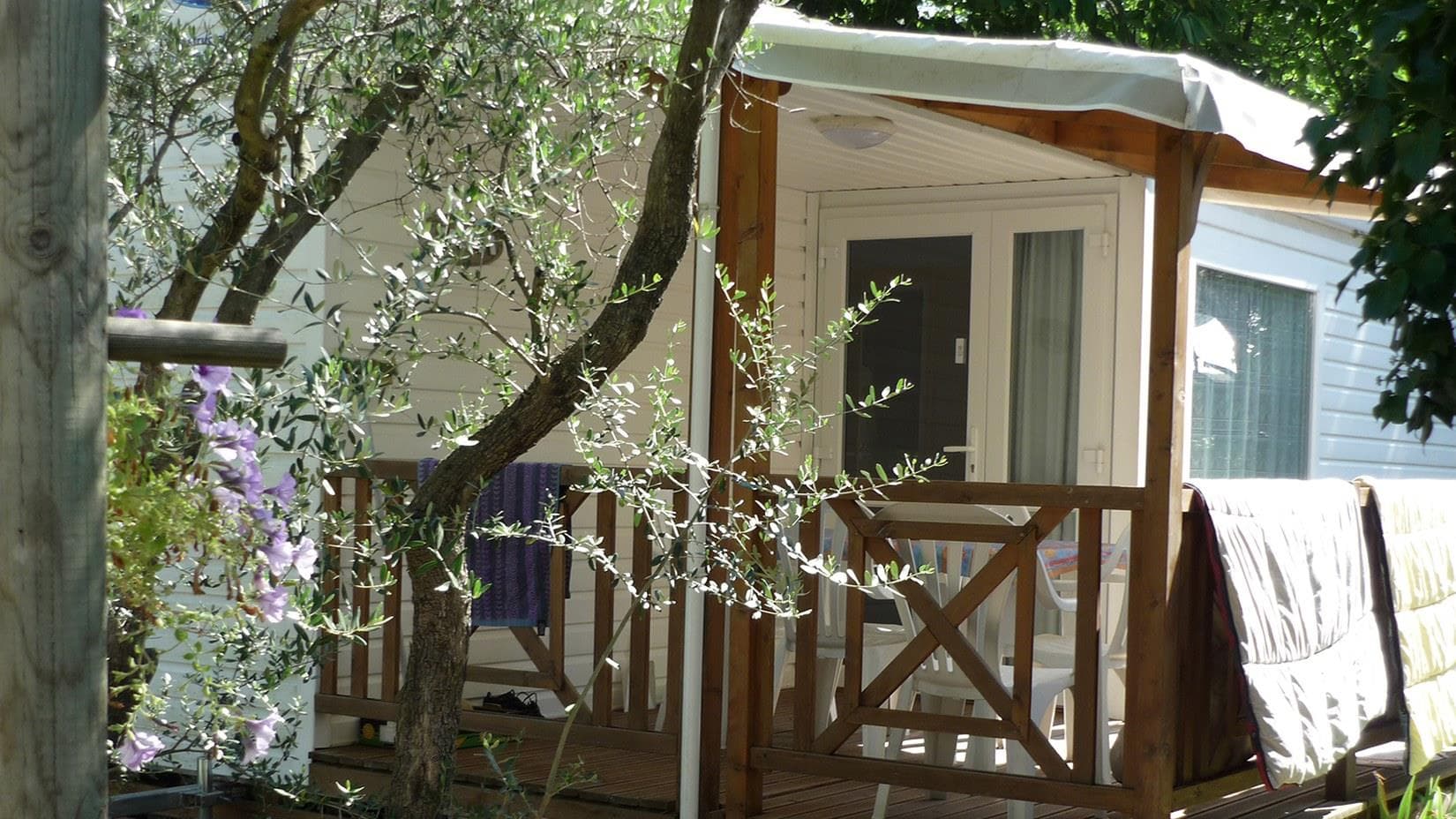 A scenery from Camping L'Olivier