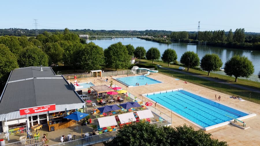 A scenery from Camping de Thoissey - Val de Saône