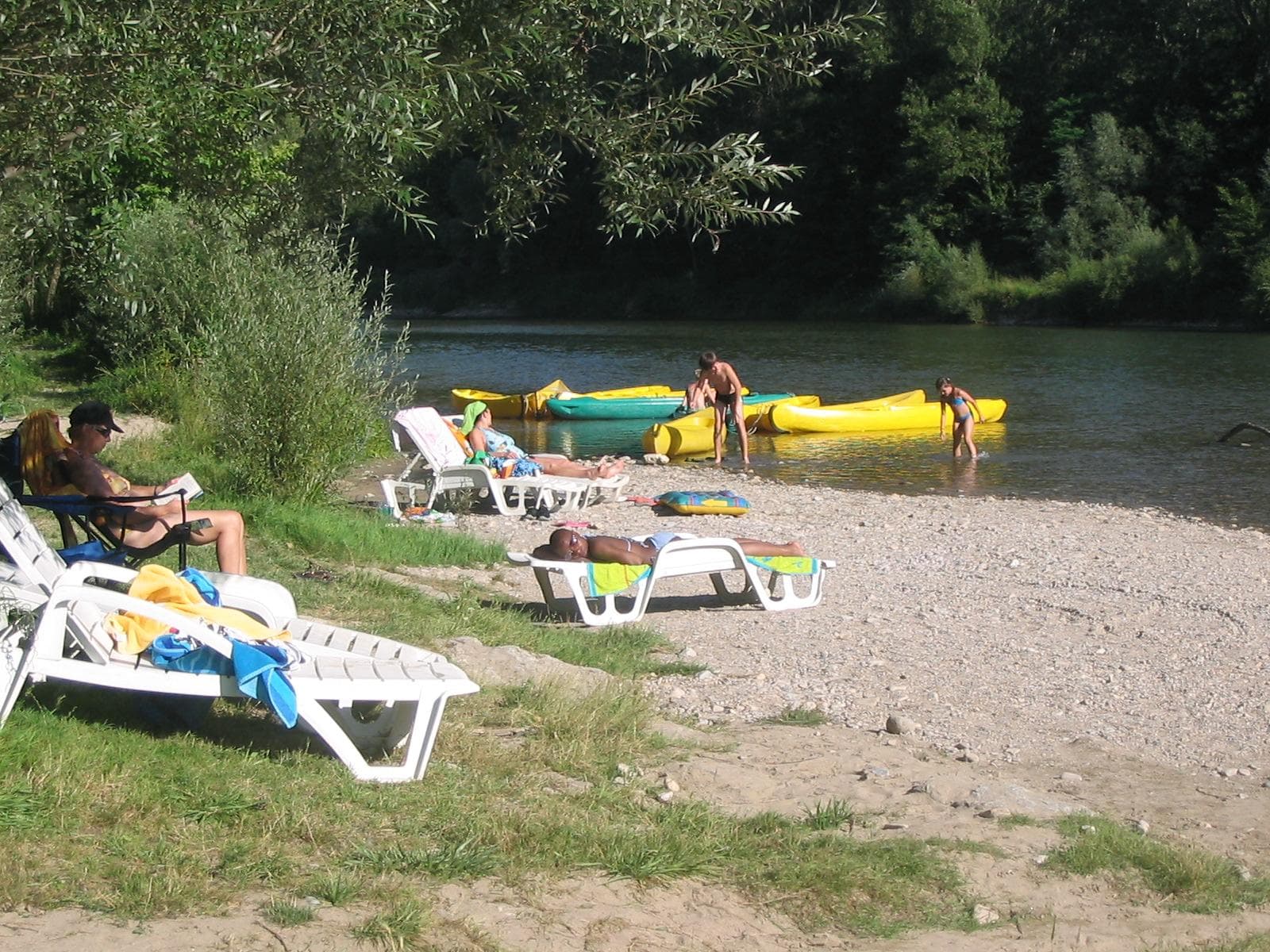 A scenery from Camping Saint-Pal