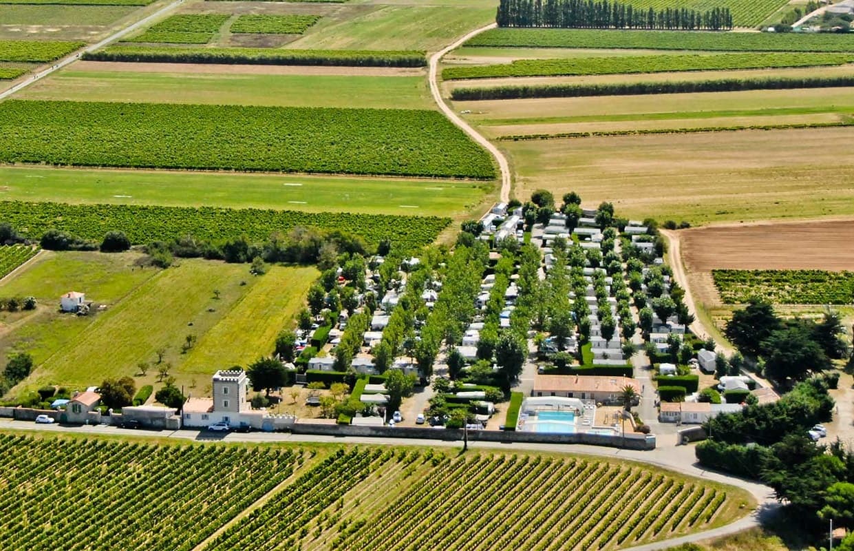 A scenery from Camping La Tour des Prises Ile de Ré