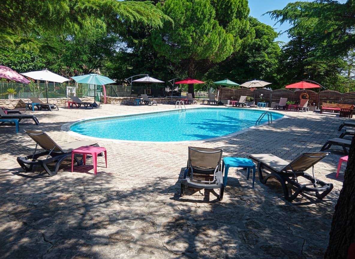 A scenery from CAMPING LES TRUFFIERES***