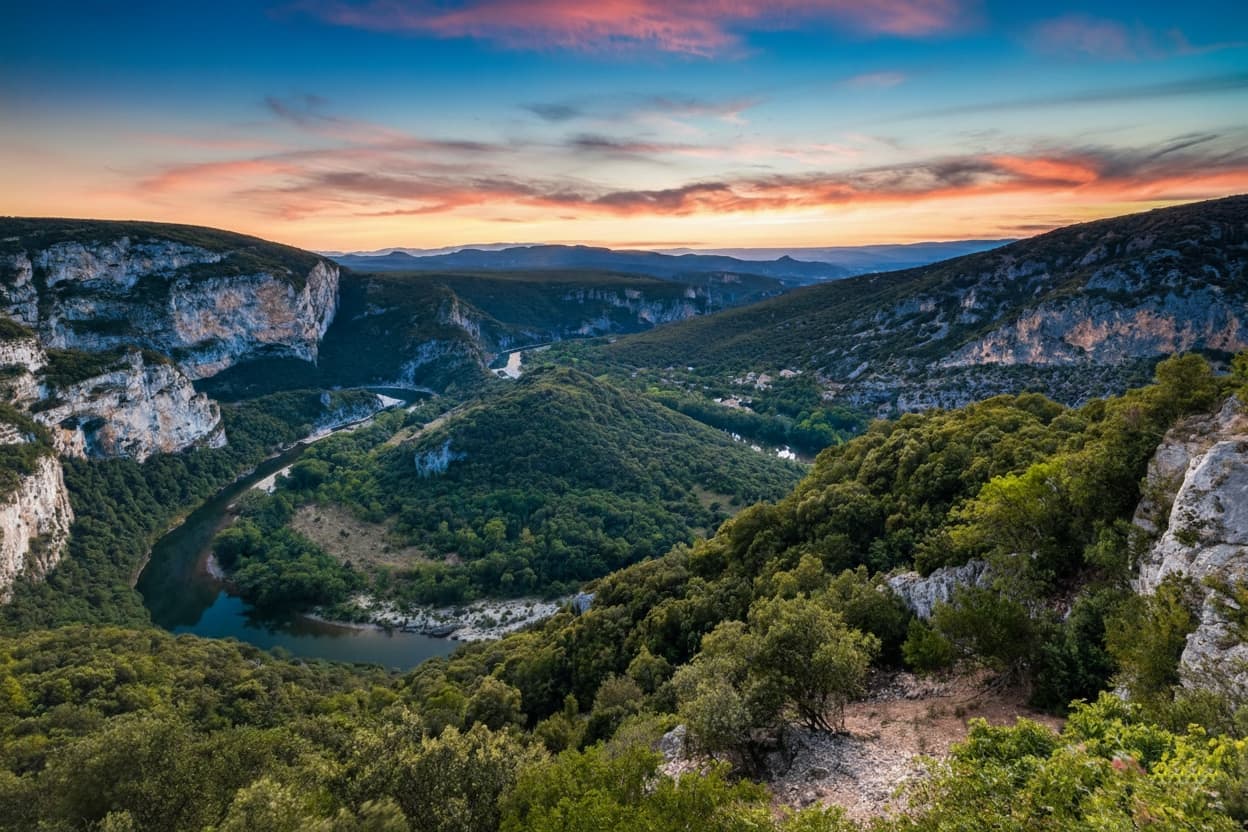 A scenery from CAMPING LES TRUFFIERES***