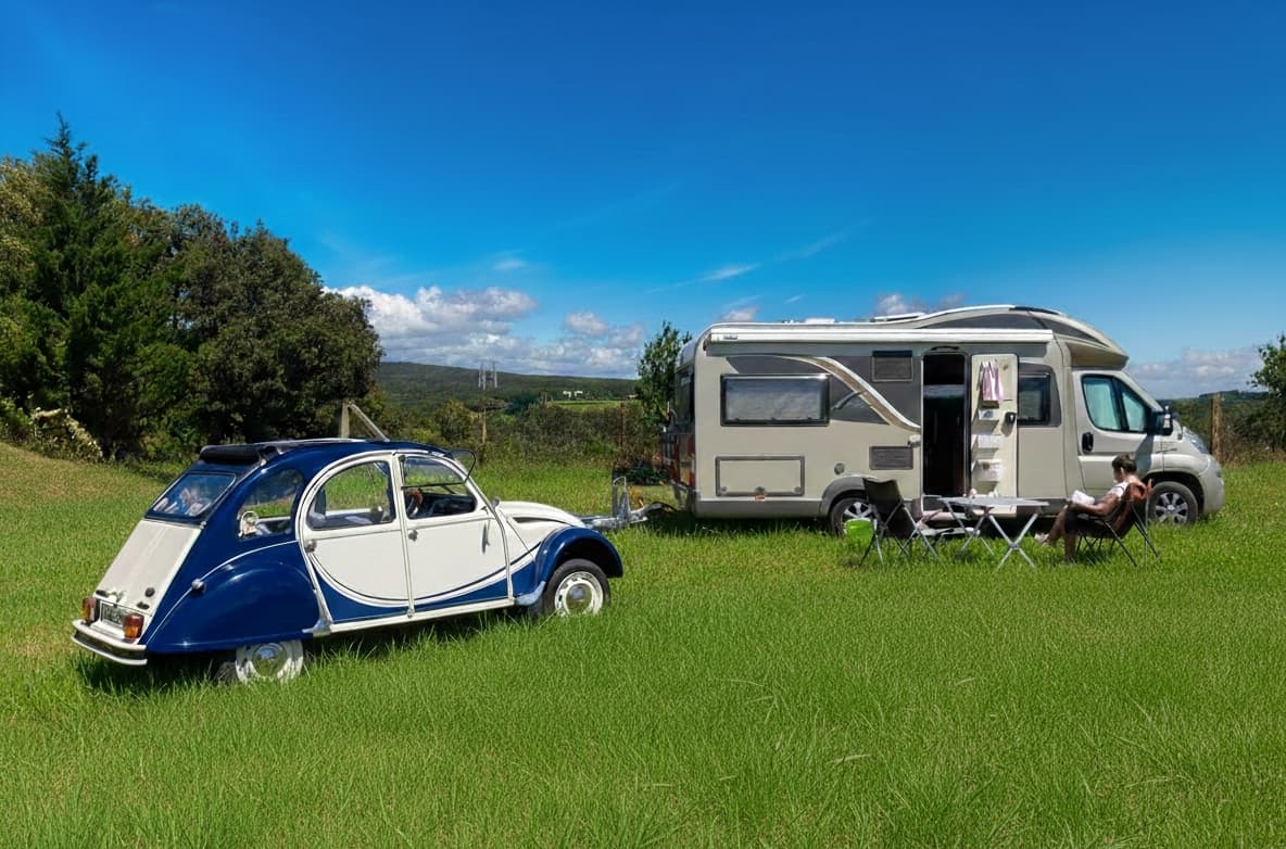 A scenery from CAMPING LES TRUFFIERES***