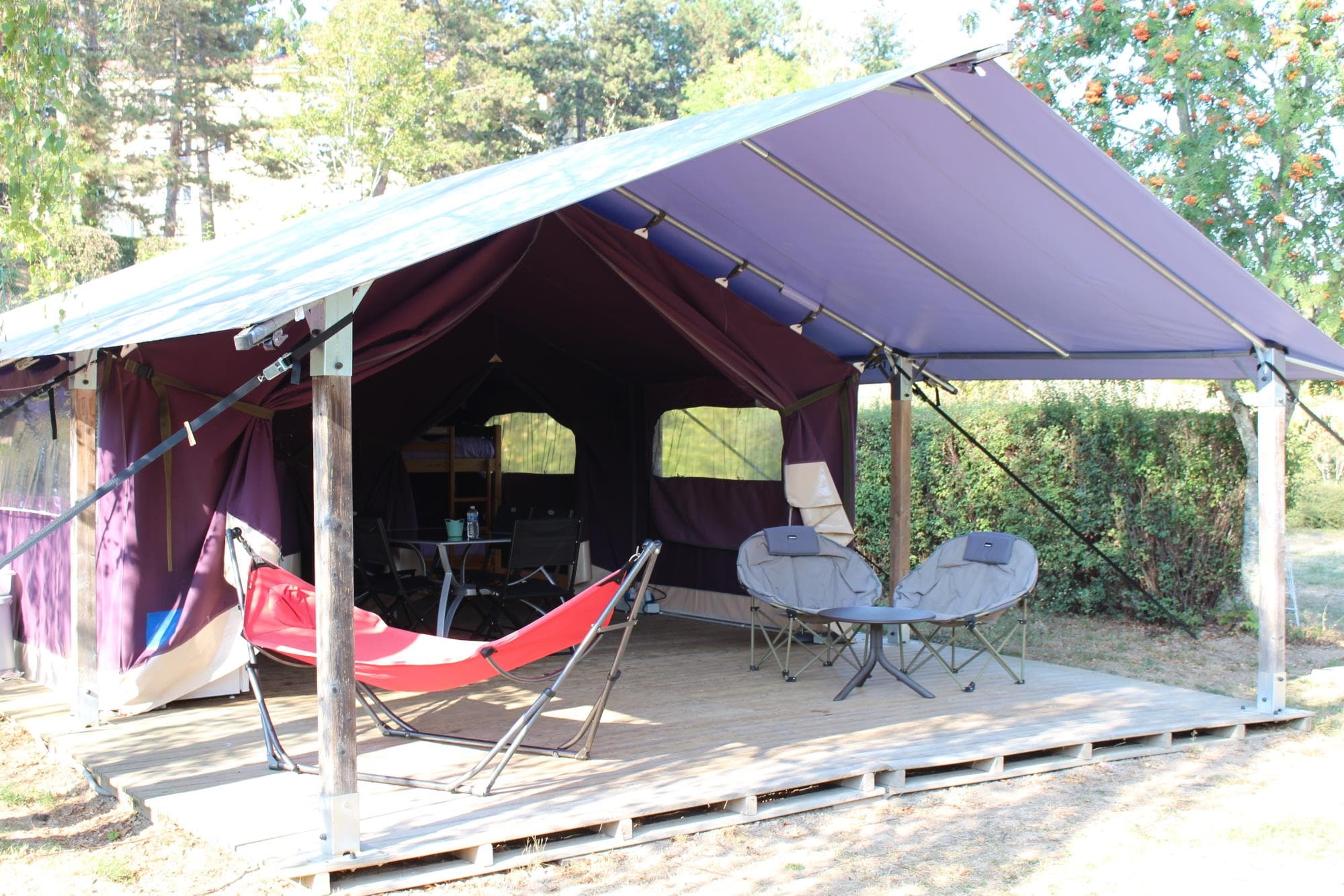 A scenery from Camping de Matour