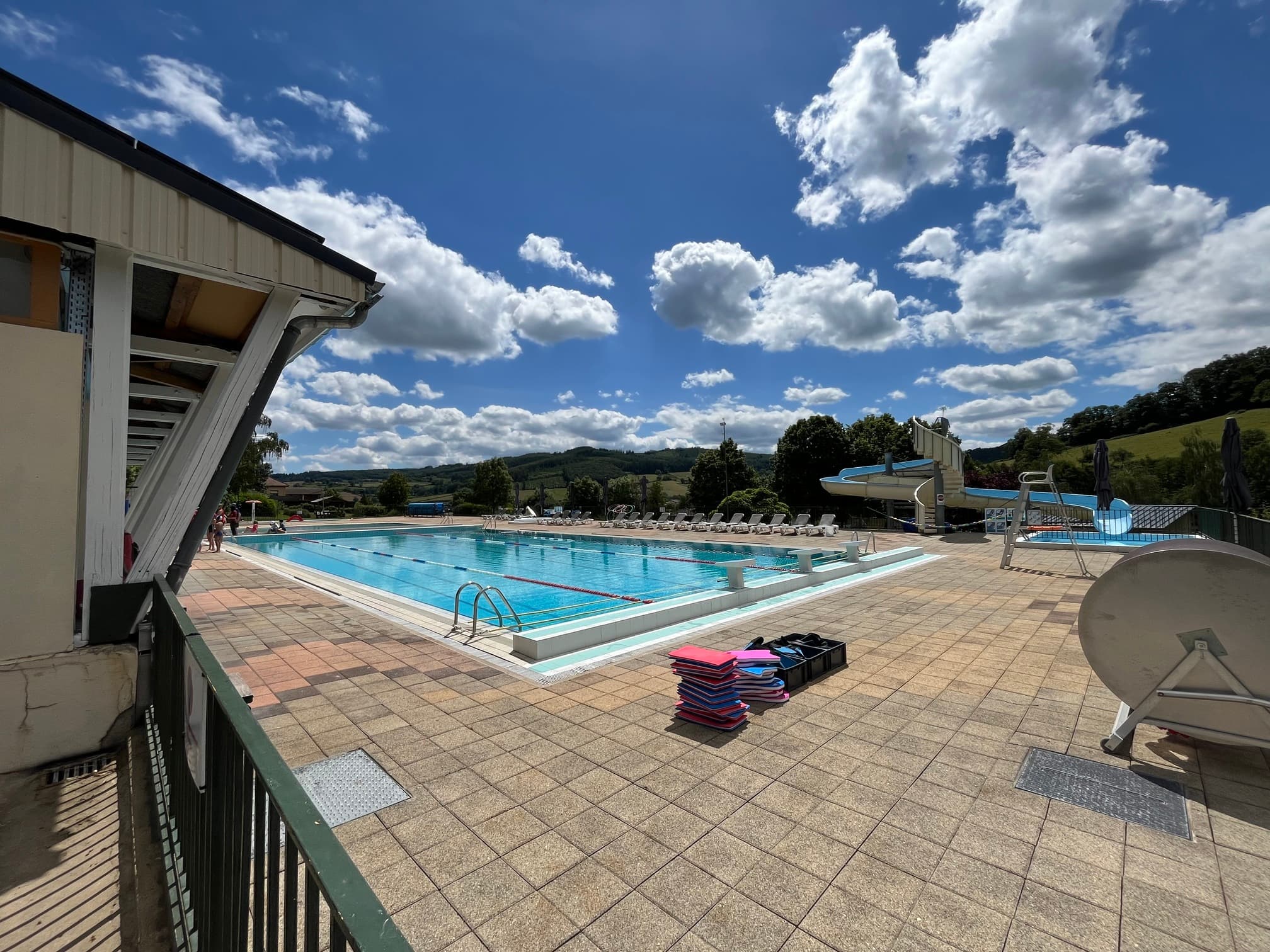 A scenery from Camping de Matour