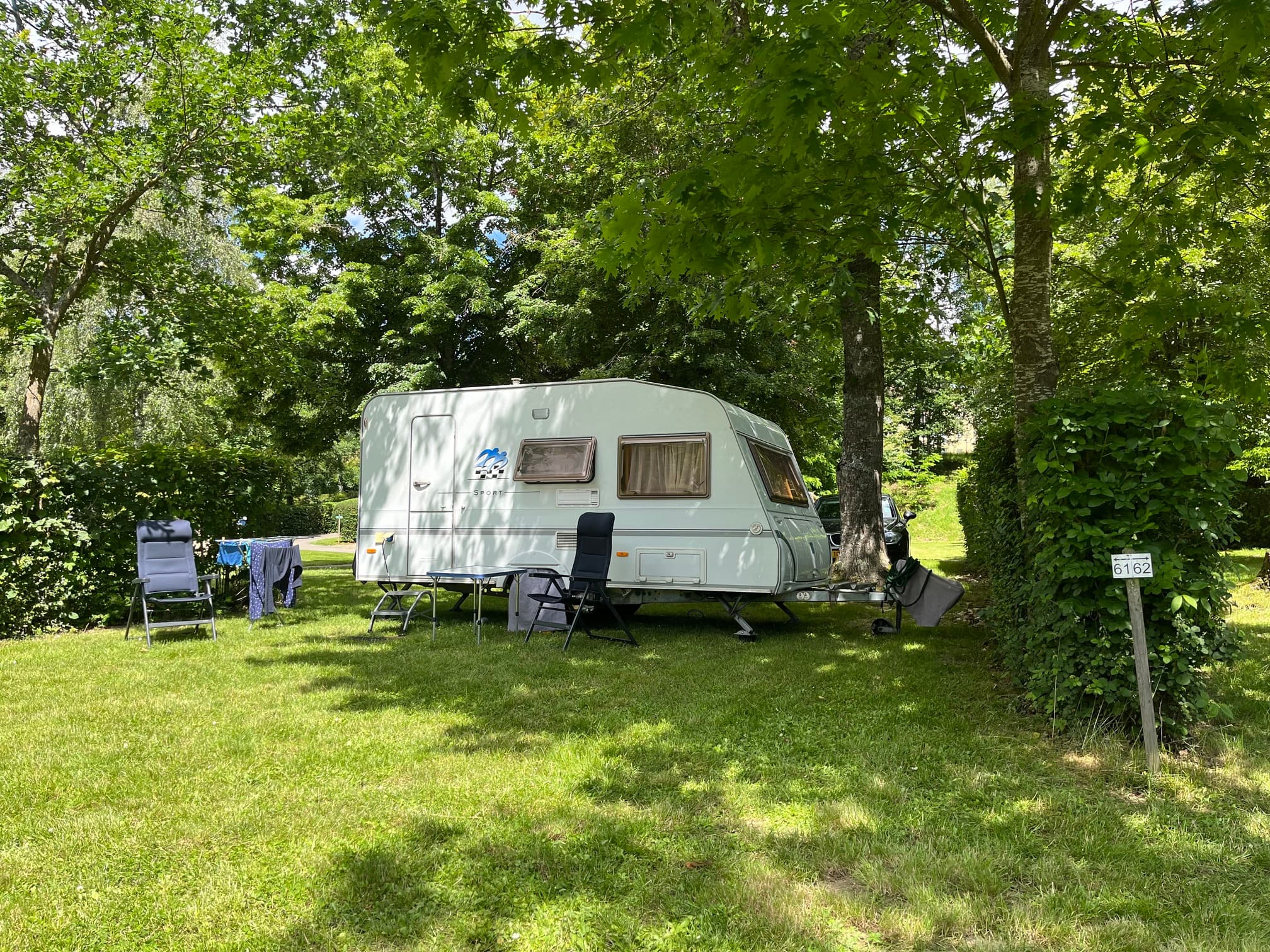 A scenery from Camping de Matour