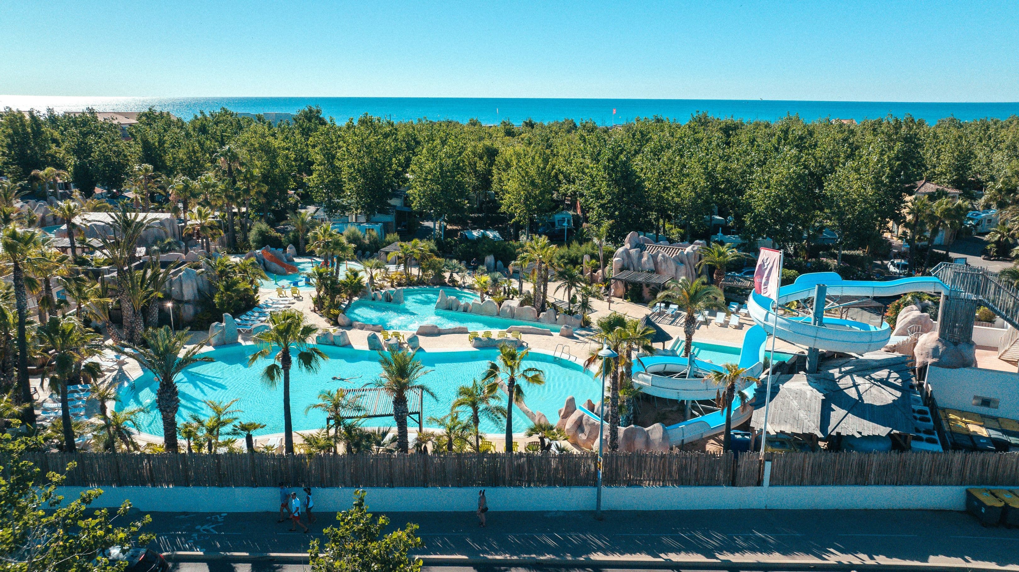 A scenery from Les Méditerranées - Camping Nouvelle Floride