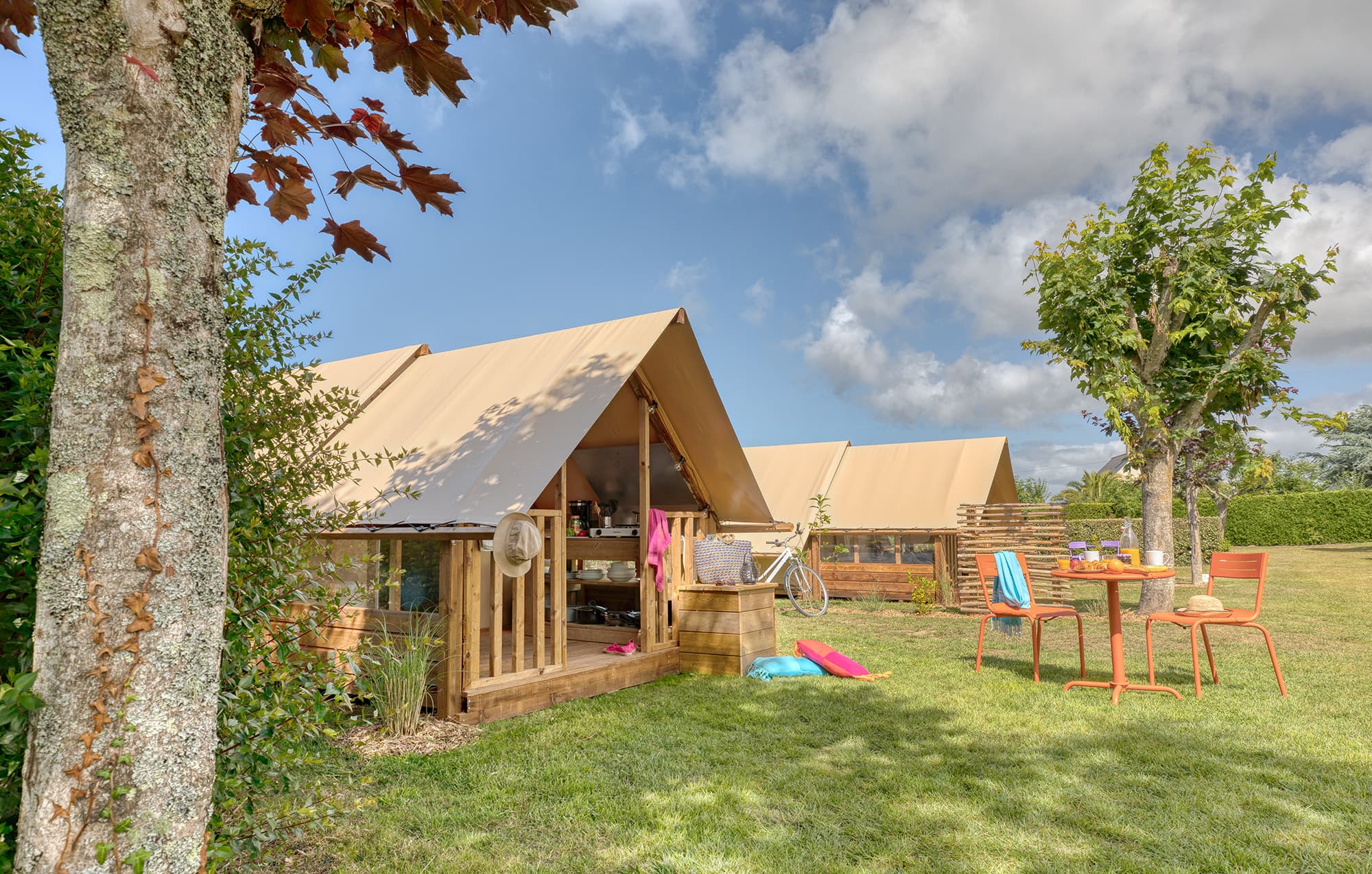A scenery from Camping du Vieux Verger