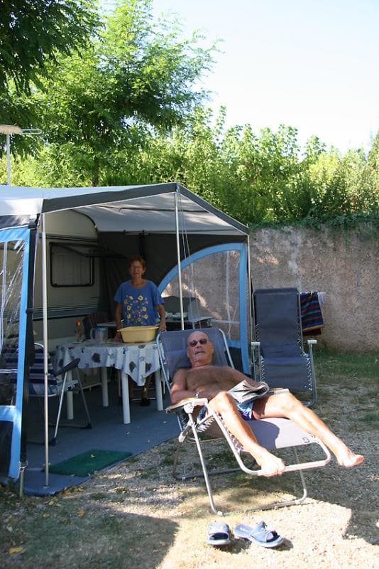 A scenery from Camping du Théâtre Romain