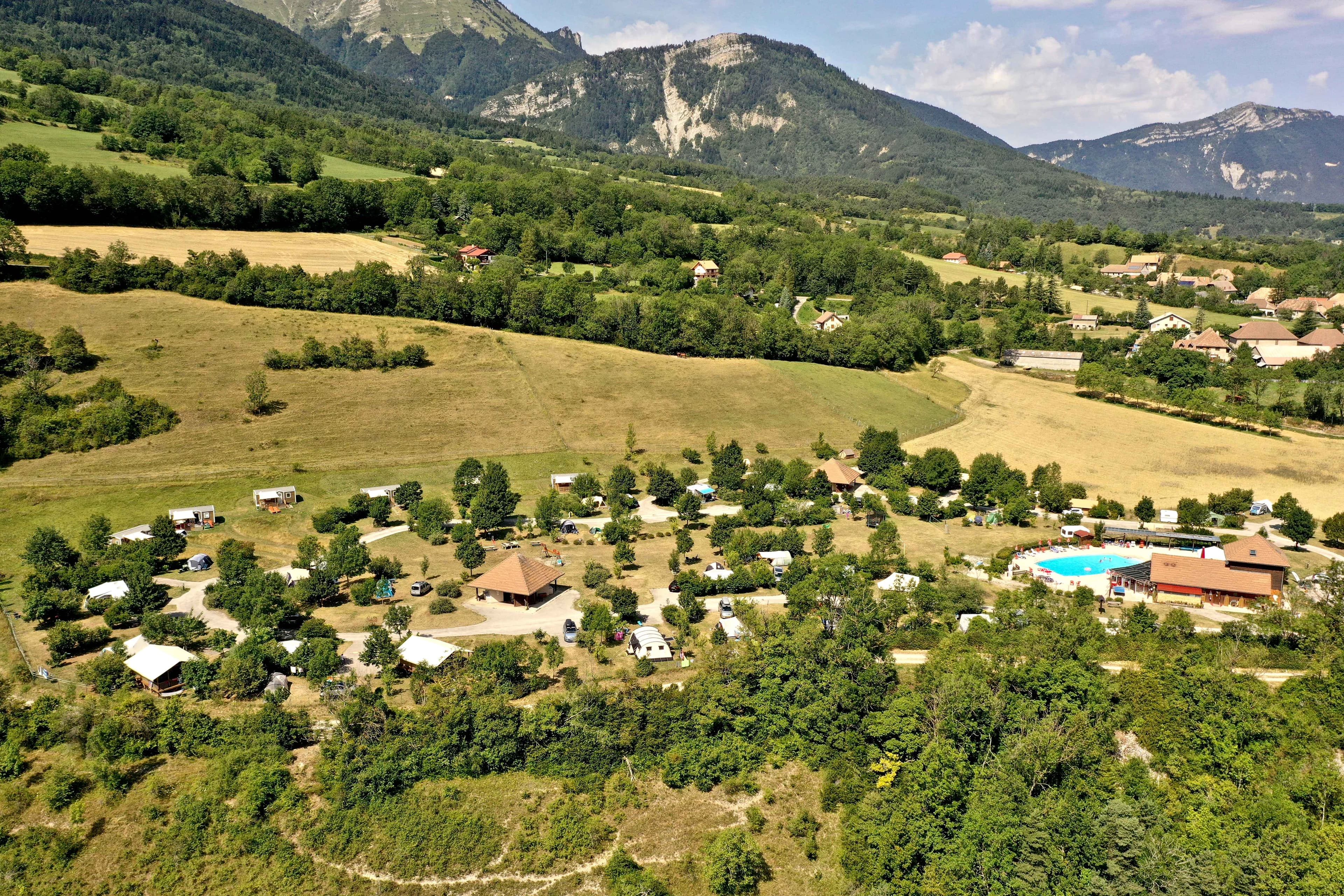 A scenery from Camping Belle Roche