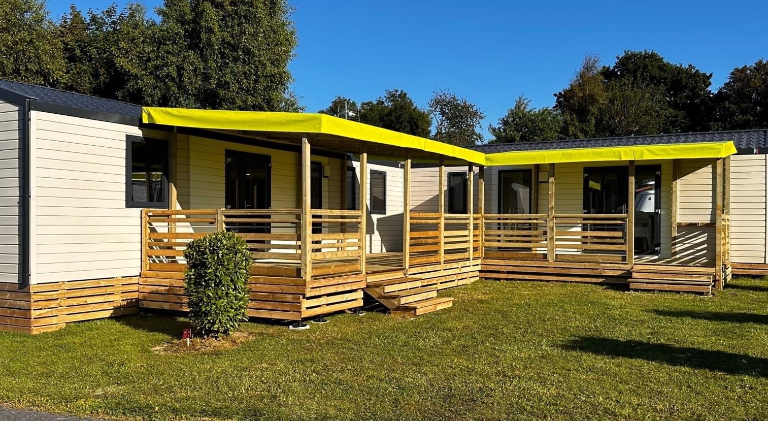 A scenery from Camping la Roseraie d'Omaha
