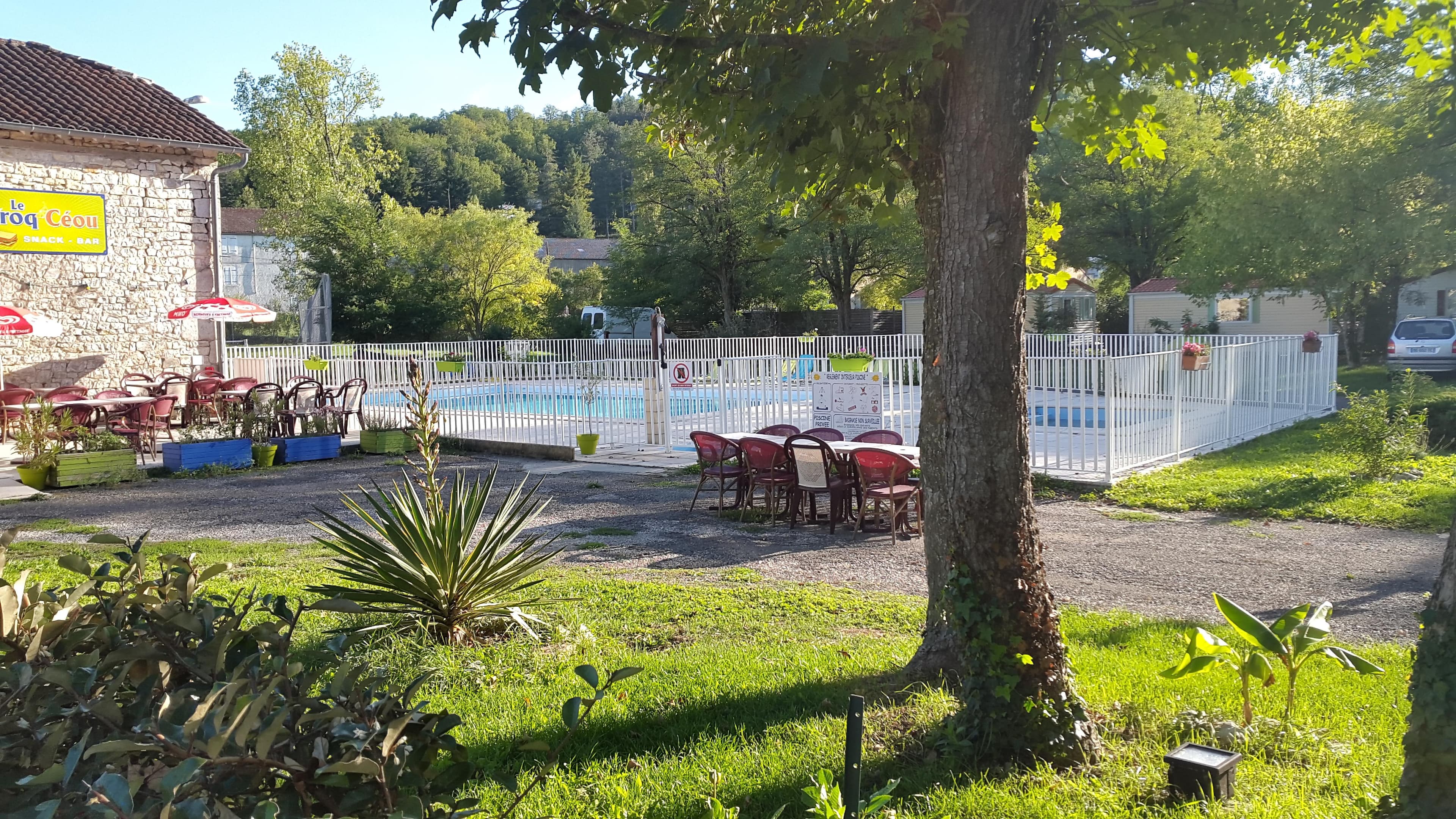 A scenery from Camping Les Rives du Céou
