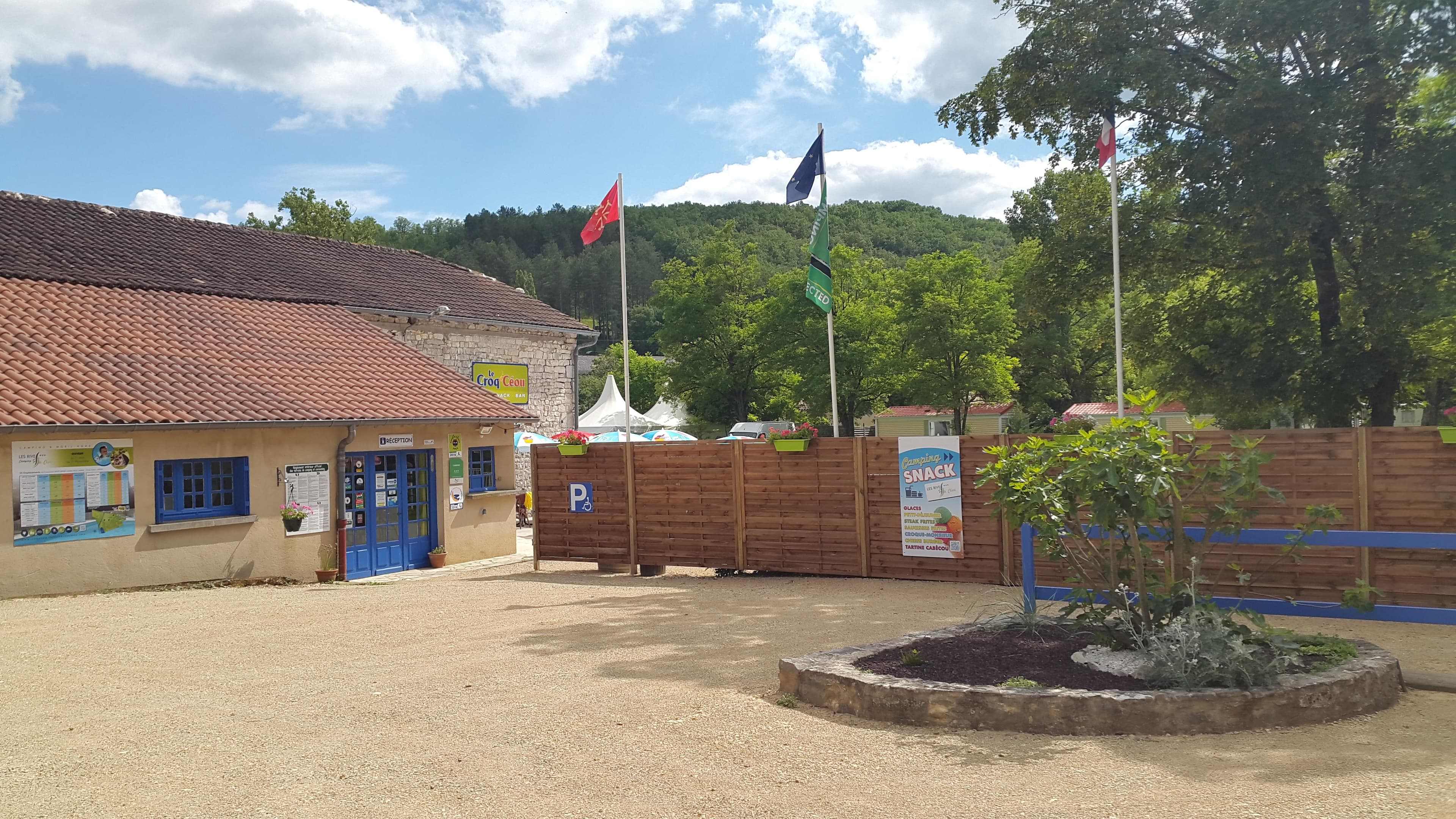 A scenery from Camping Les Rives du Céou