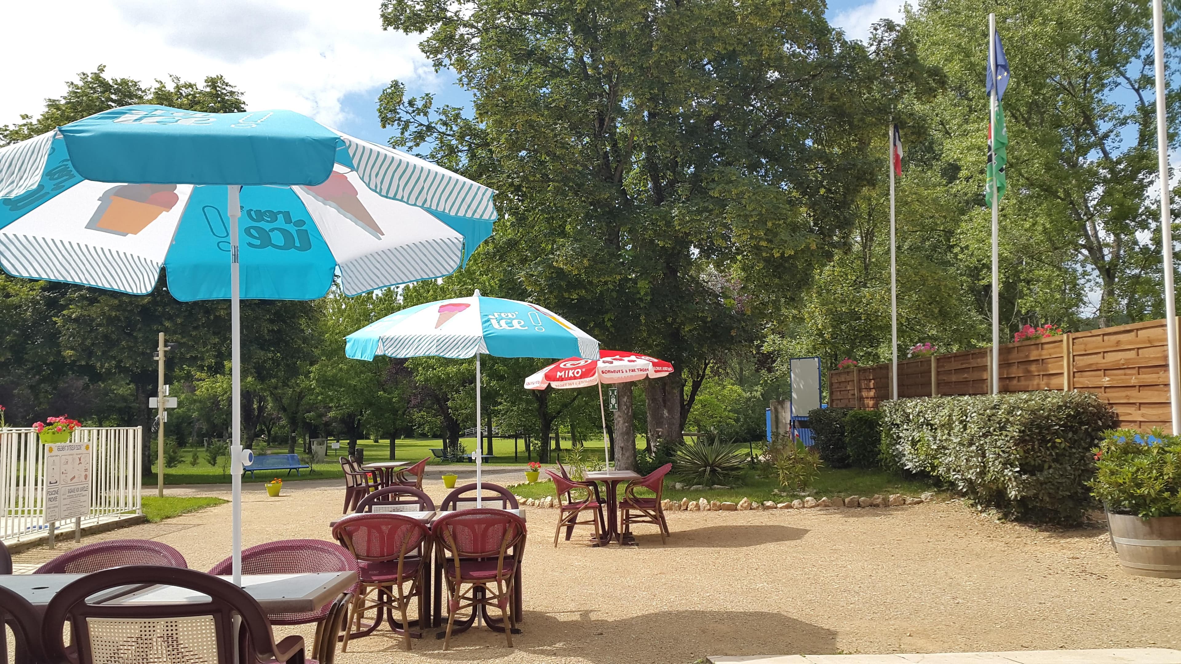 A scenery from Camping Les Rives du Céou