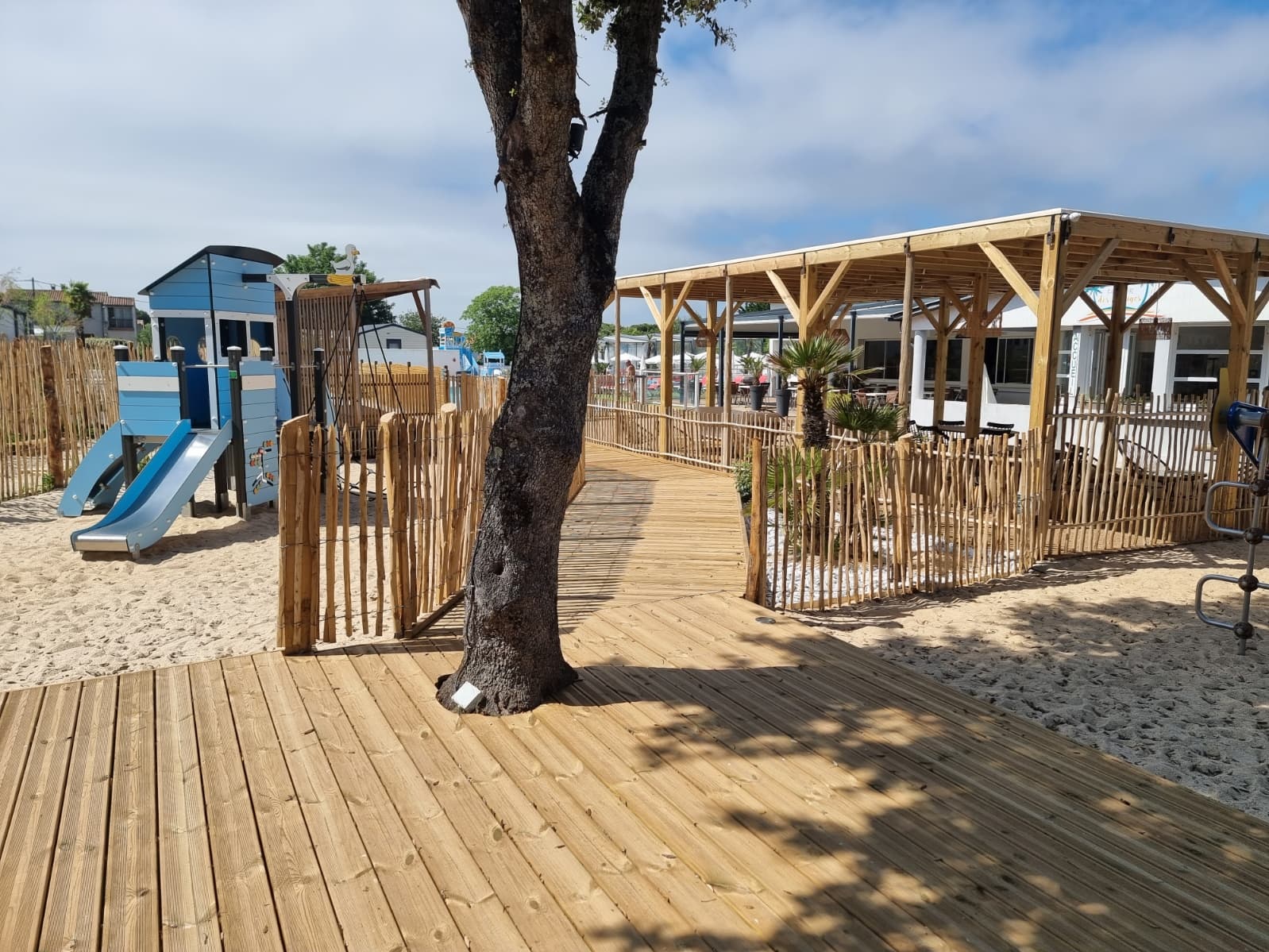 A scenery from Camping des 2 Plages