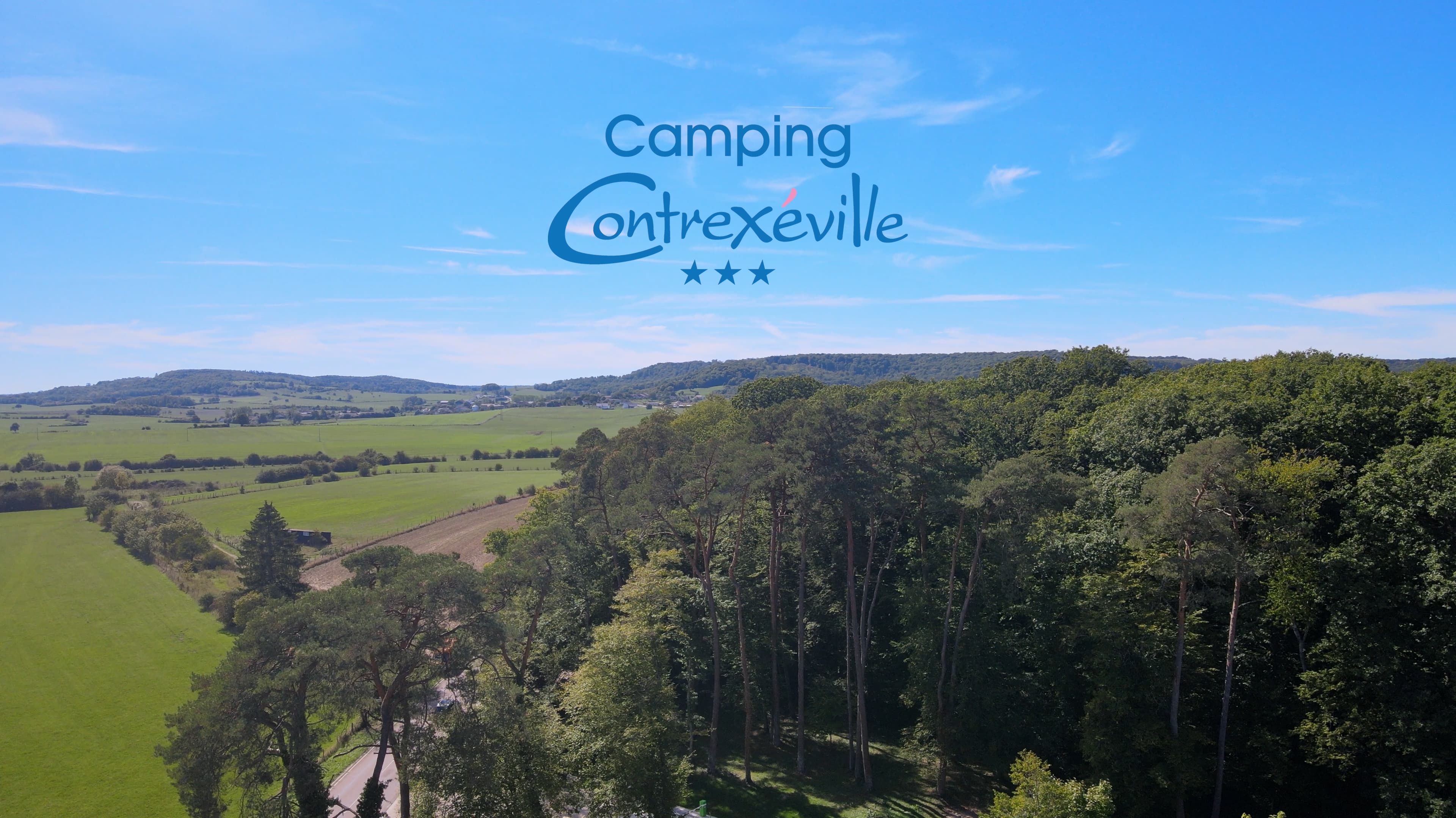 A scenery from Camping de Contrexeville