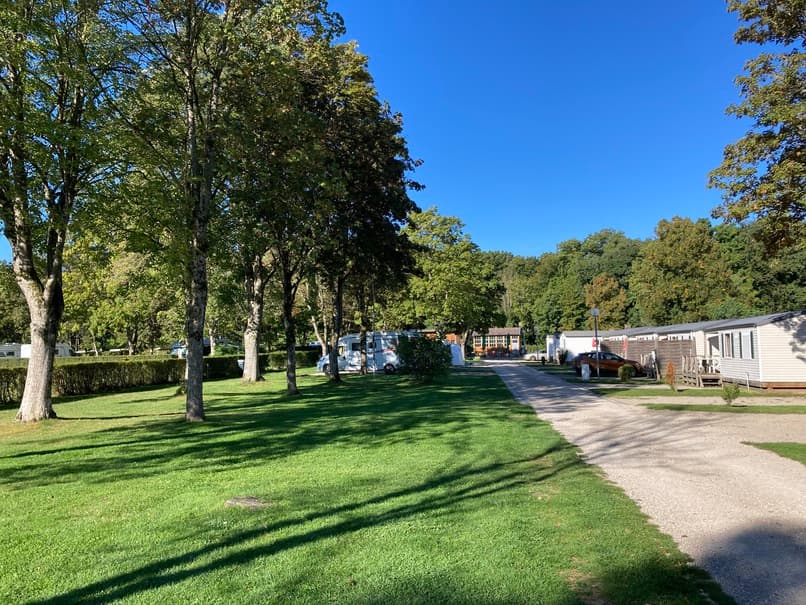 A scenery from Camping de Contrexeville