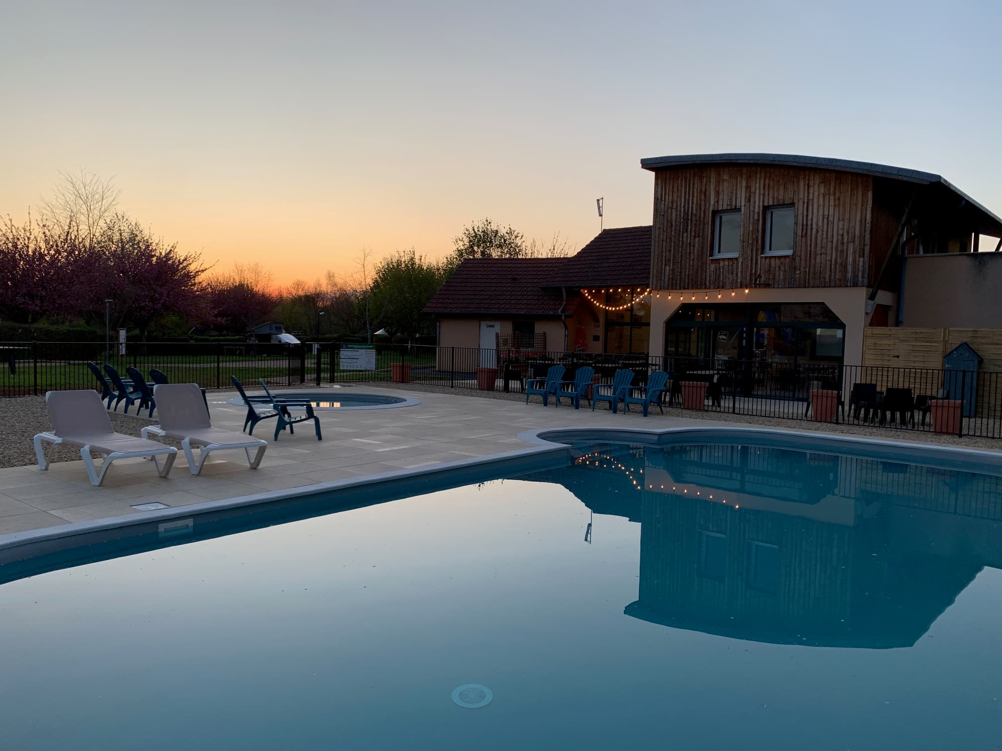 A scenery from Camping Le Hameau des Champs