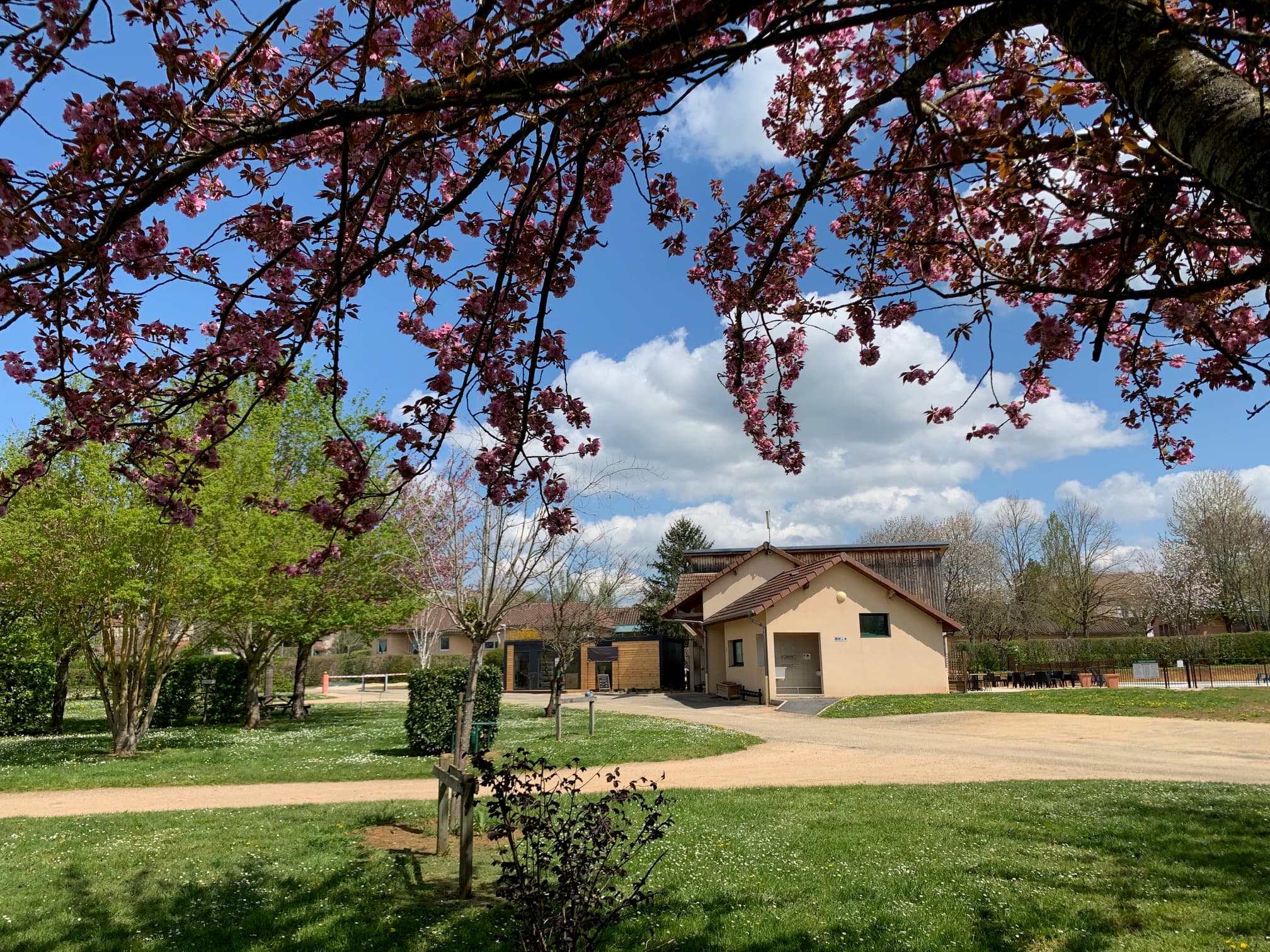 A scenery from Camping Le Hameau des Champs