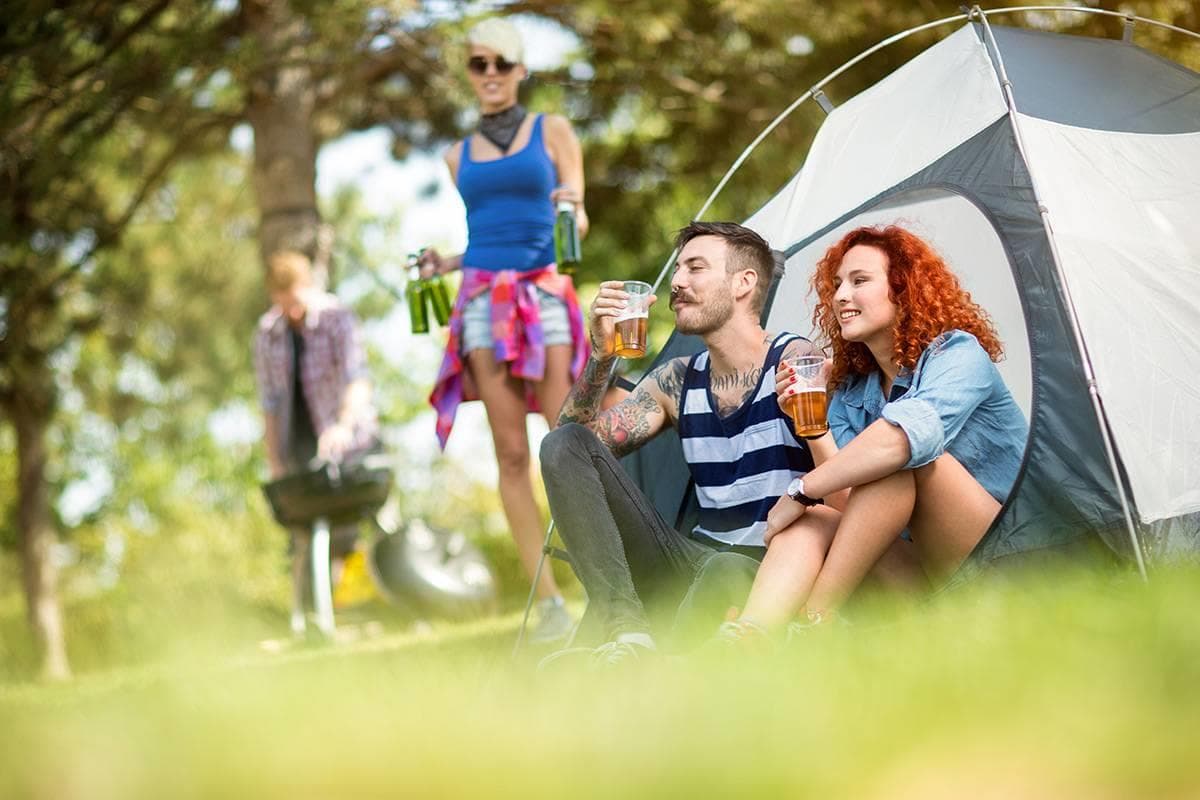 A scenery from Camping Lou Paradou