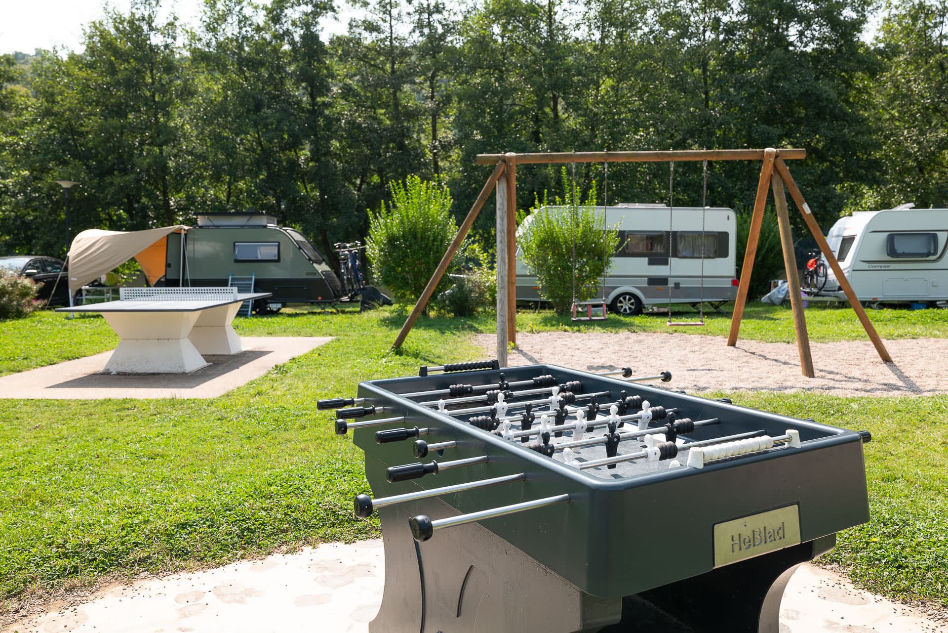 A scenery from Camping de Villey le Sec