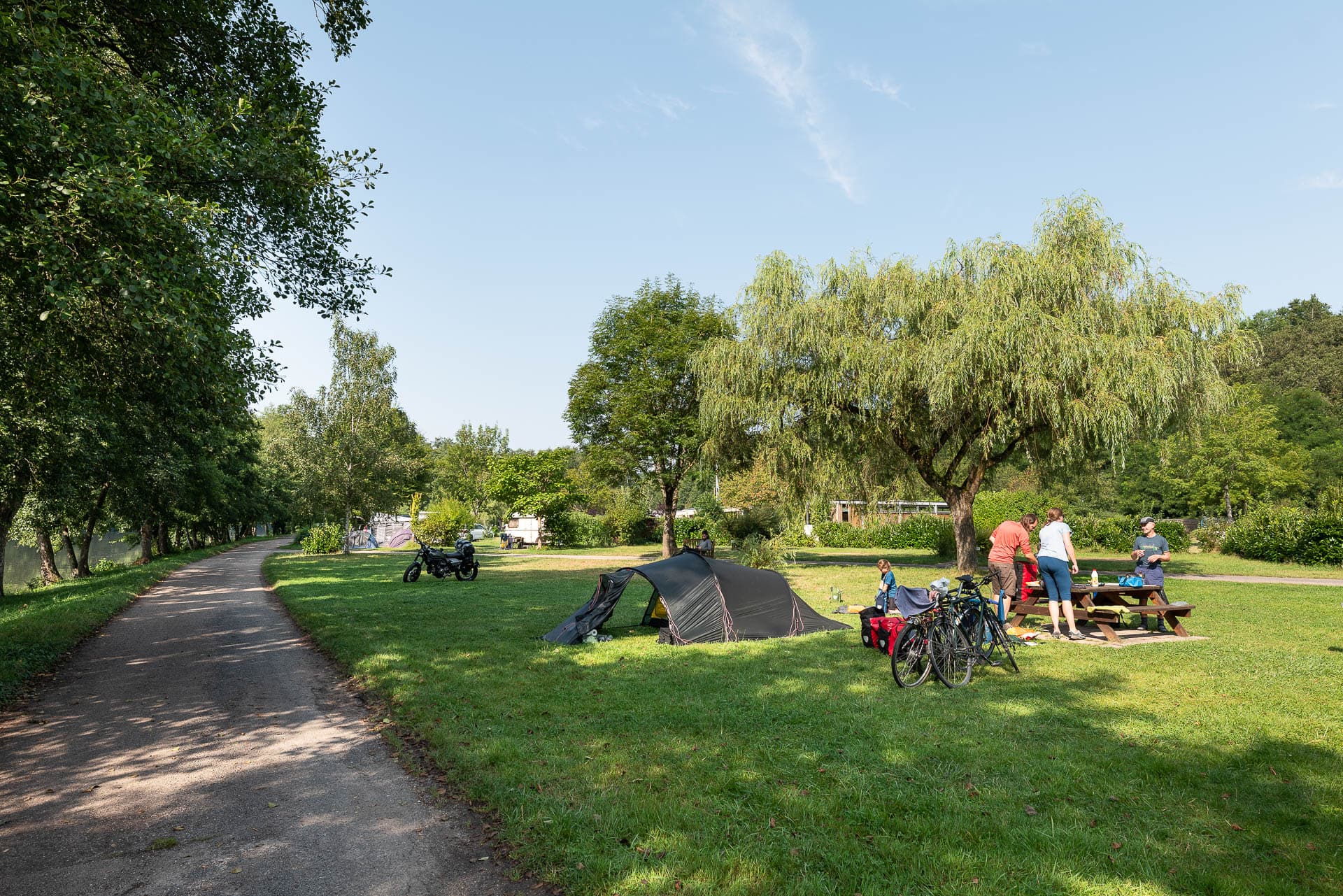 A scenery from Camping de Villey le Sec